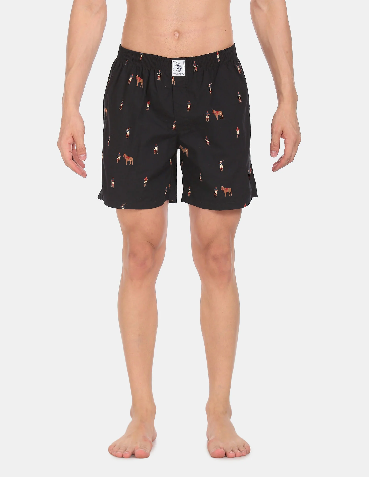 Signature Logo Pure Cotton I108 Boxers - Pack Of 1 - Image 3