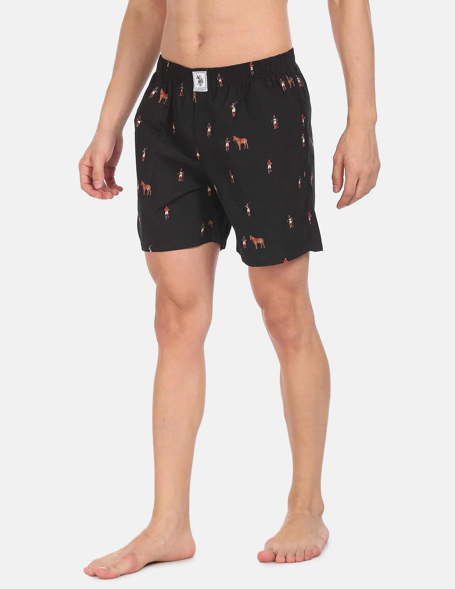 Signature Logo Pure Cotton I108 Boxers - Pack Of 1 - Image 4