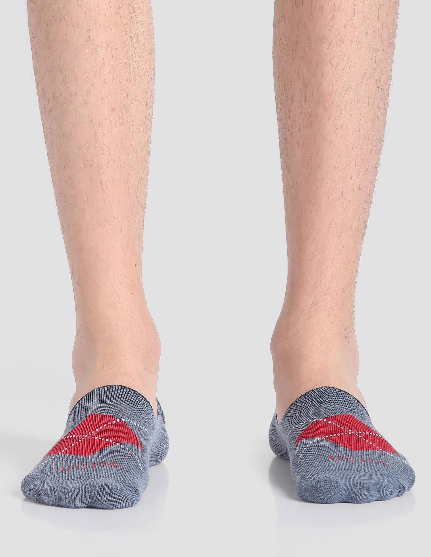 Silicone Grip No Show I646 Socks - Pack Of 3 - Image 4
