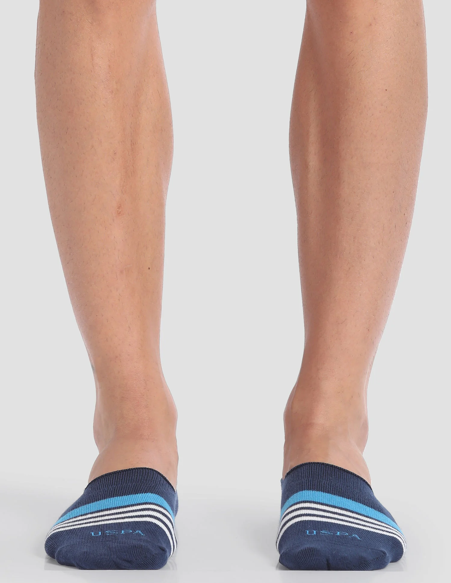 Silicone Grip No Show I646 Socks - Pack Of 3 - Image 3