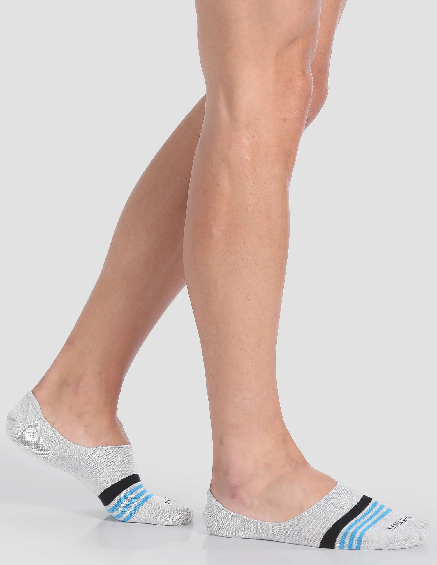 Silicone Grip No Show I646 Socks - Pack Of 3 - Image 5