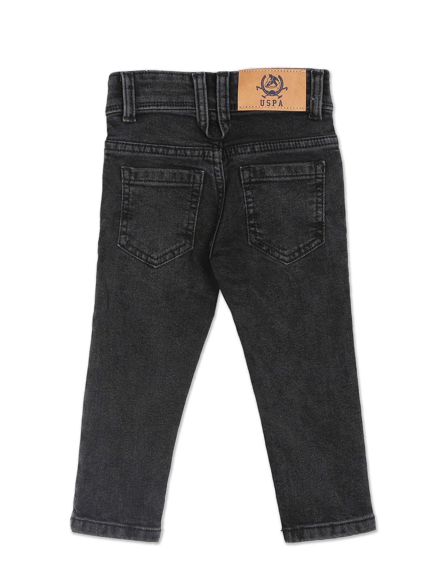 Skinny Fit Faded Jeans - Image 2