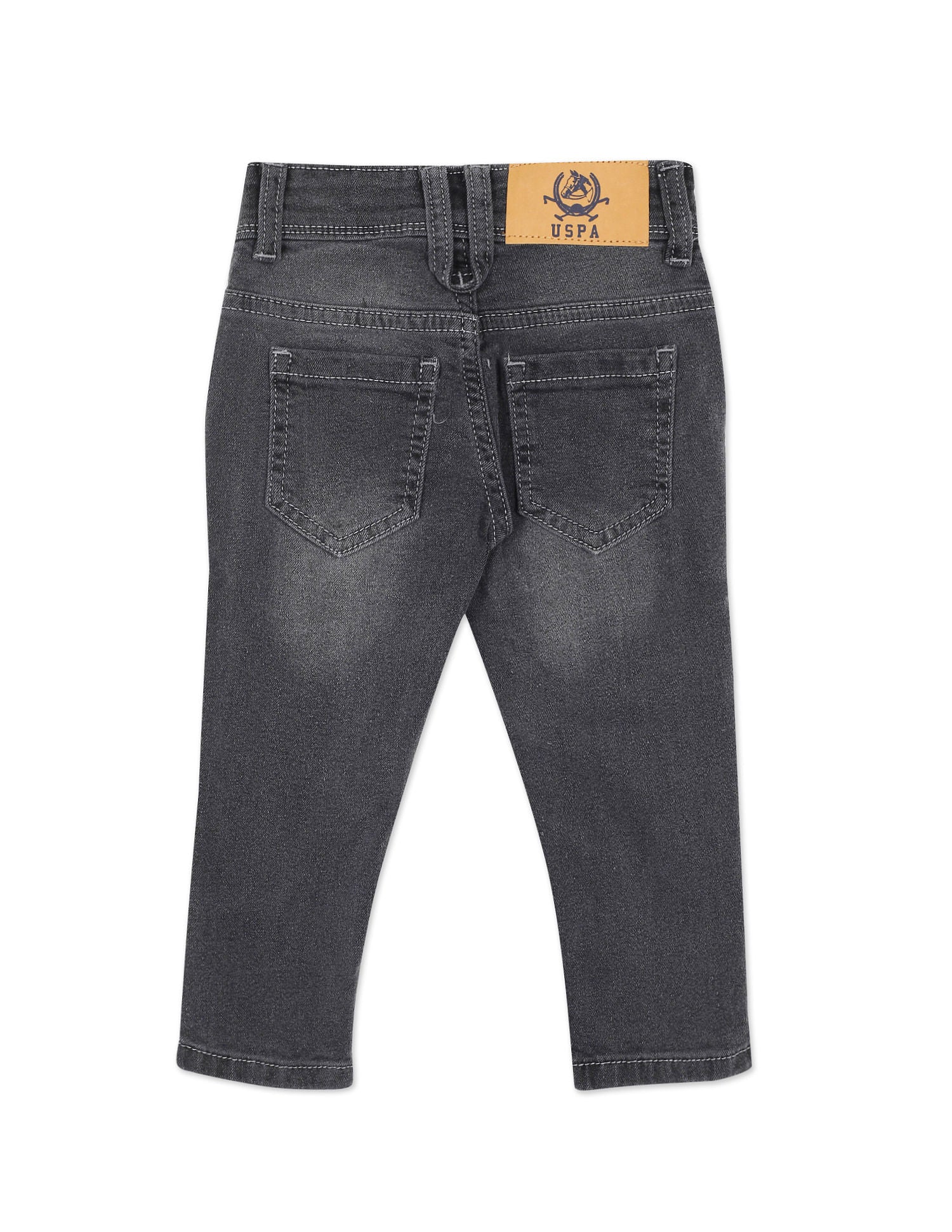 Skinny Fit Stone Wash Jeans - Image 2