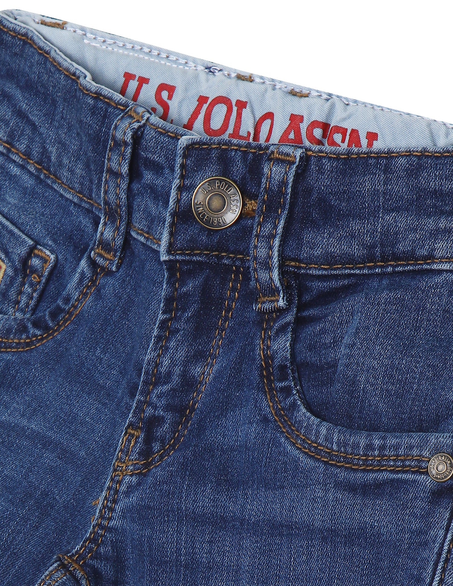 Skinny Fit Wash Jeans - Image 3