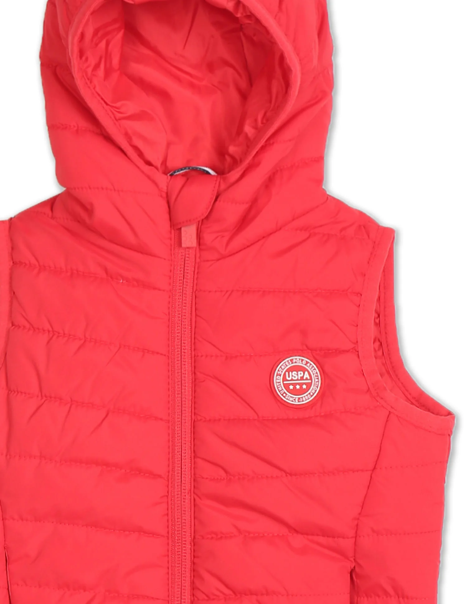 Sleeveless Hood Puffer Jacket - Image 4