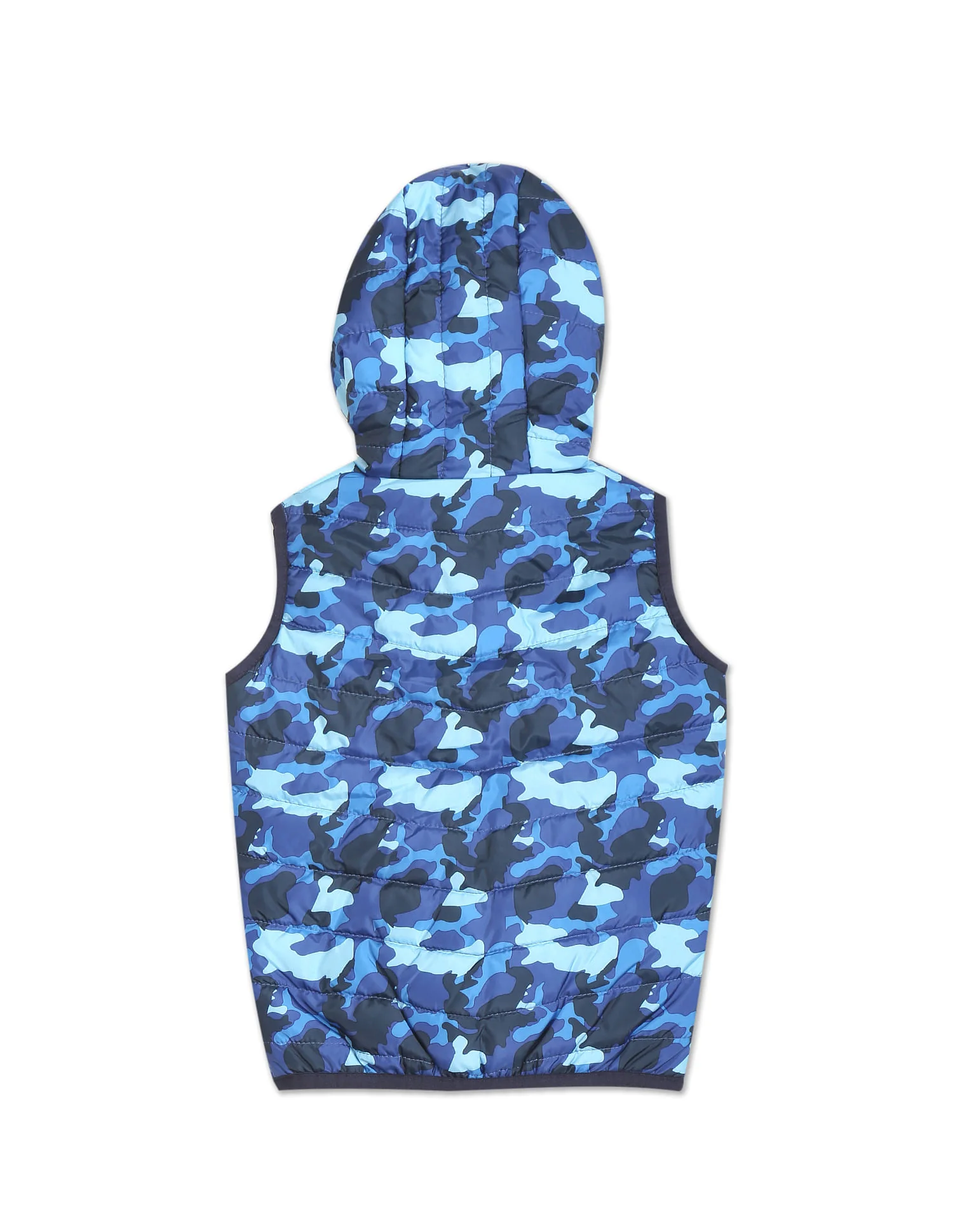 Sleeveless Hooded Puffer Jacket - Image 2