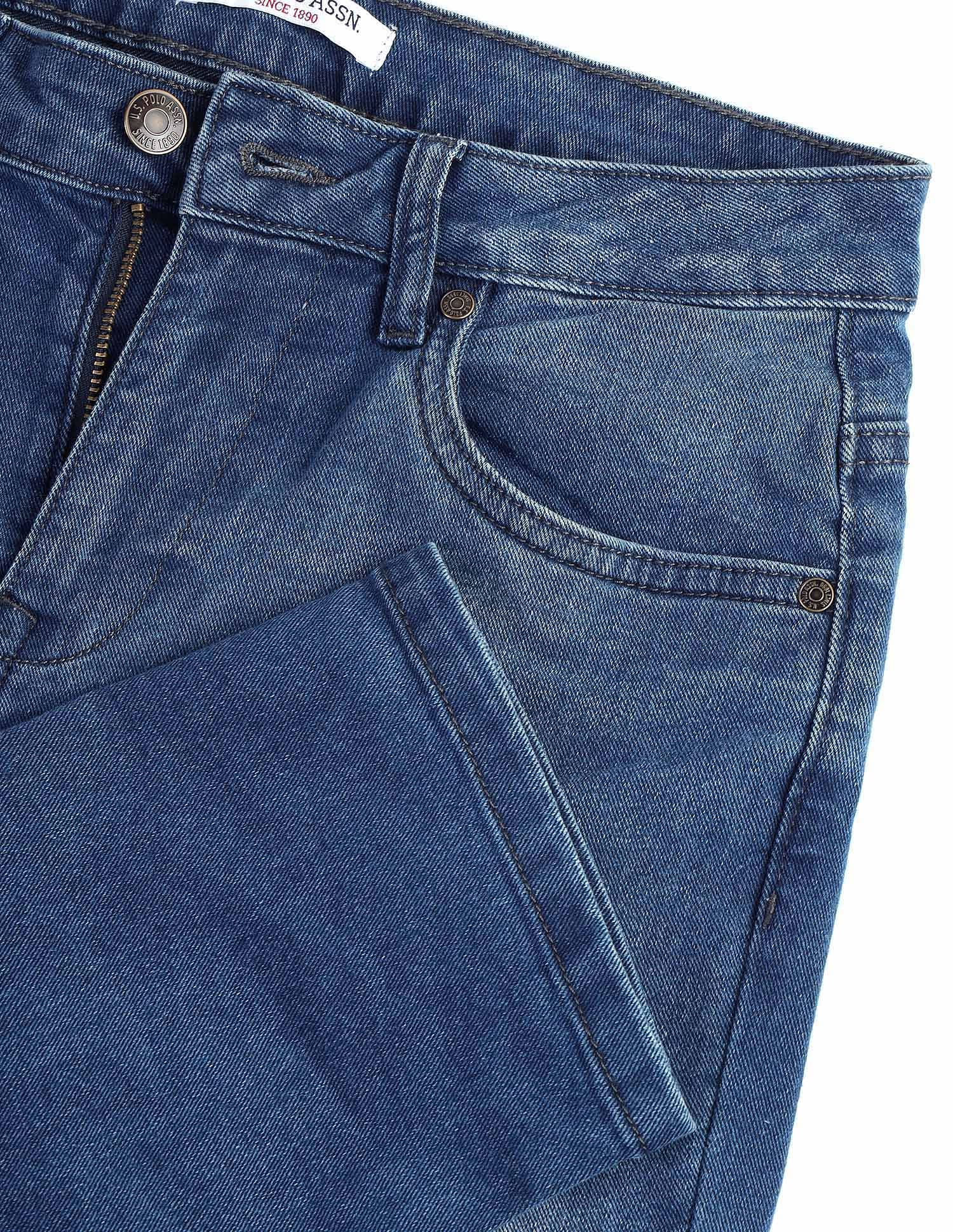 Slim Fit Blue Jeans - Image 2