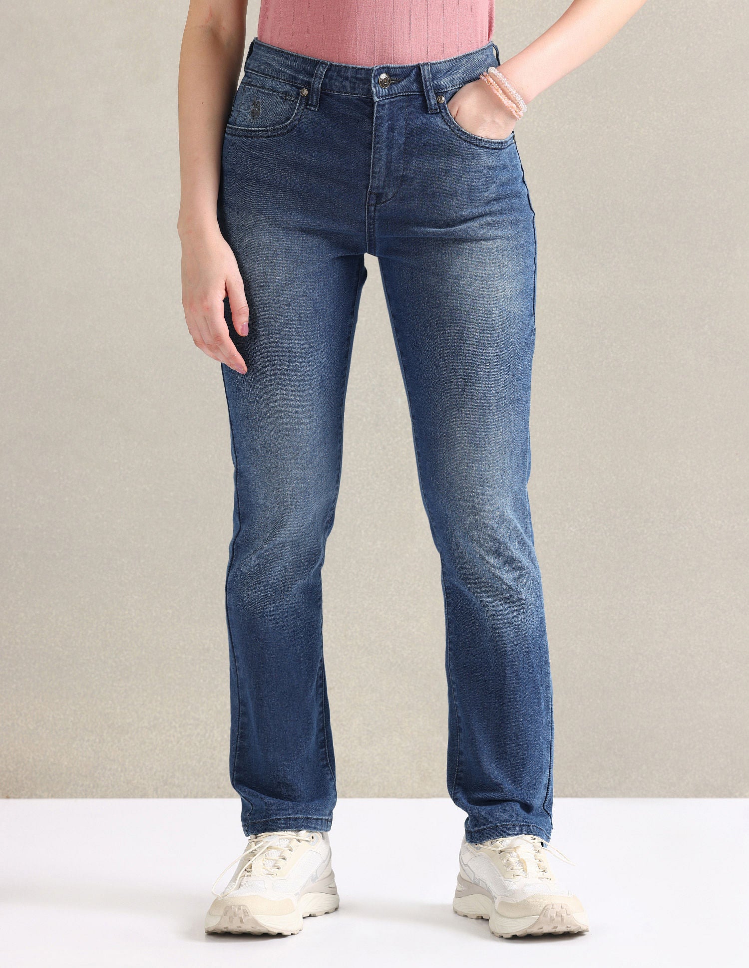 Slim Fit Blue Jeans - Image 6