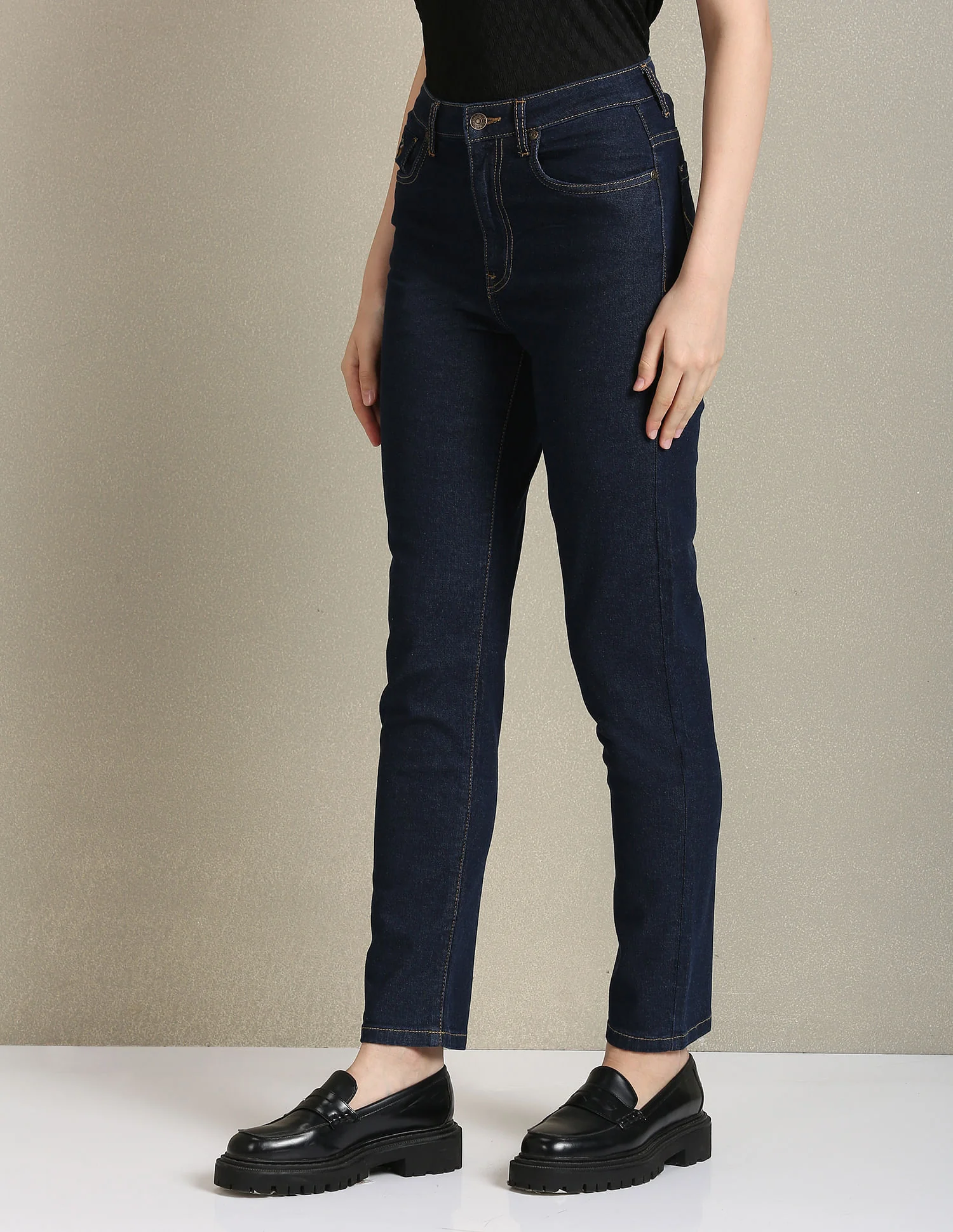 Slim Fit Blue Jeans - Image 4