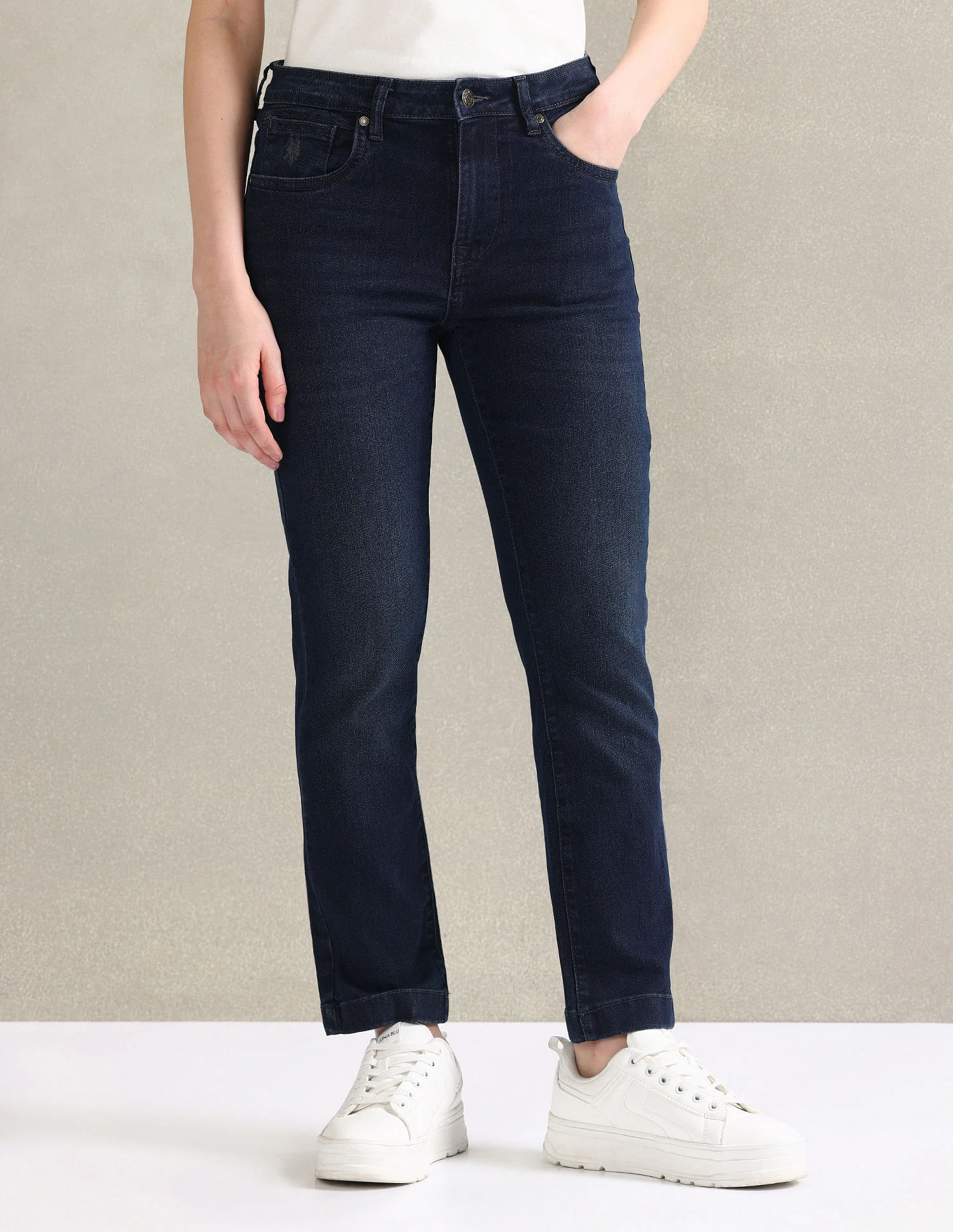 Slim Fit Blue Jeans - Image 6