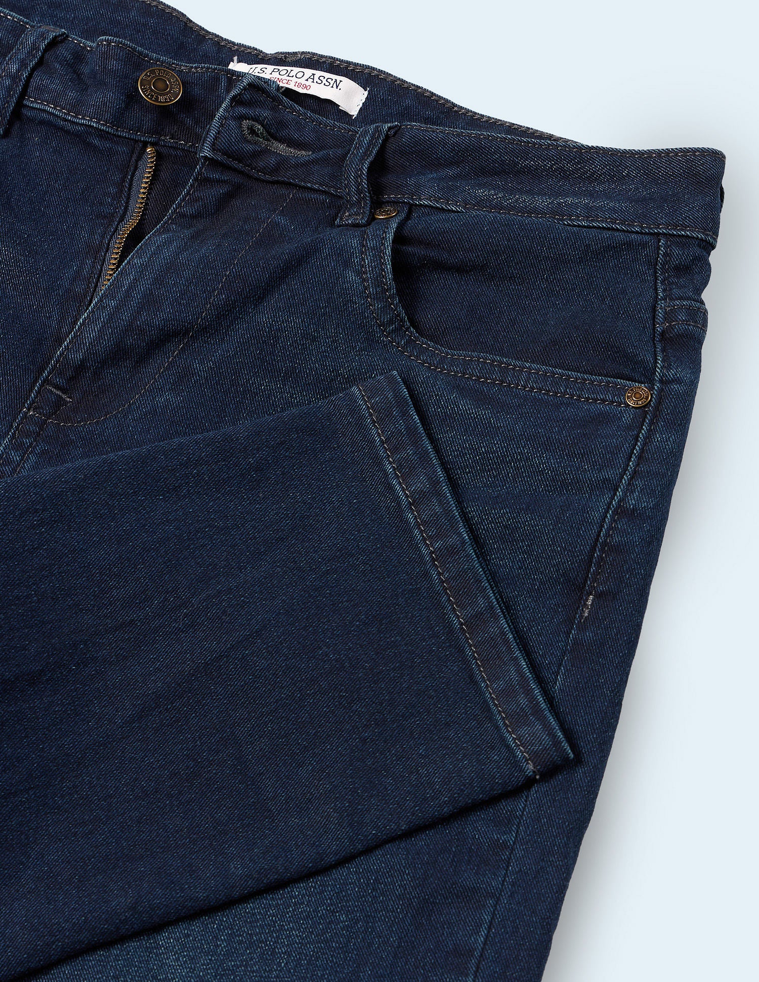 Slim Fit Blue Jeans - Image 2