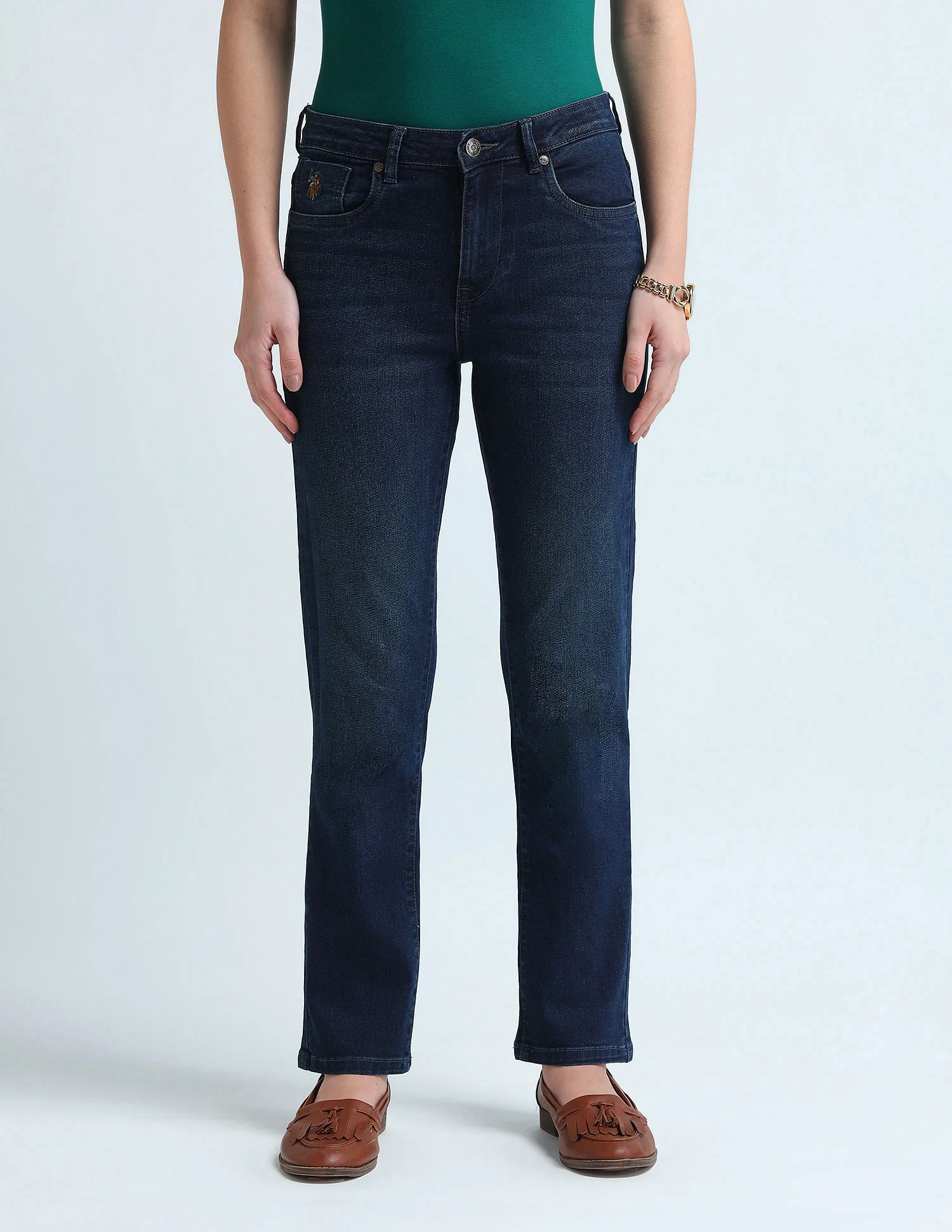 Slim Fit Blue Jeans - Image 6