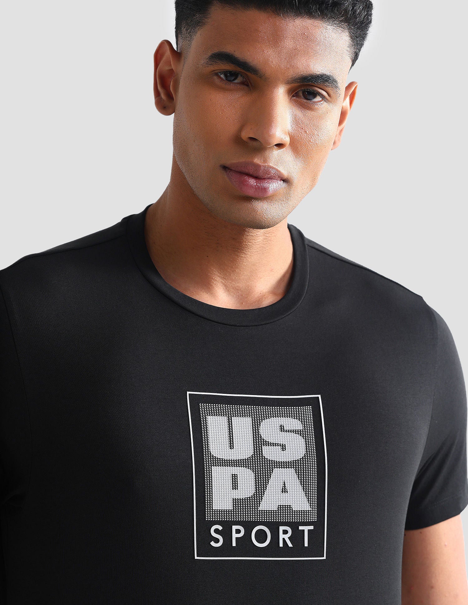 Slim Fit Brand Print Active T-Shirt - Image 9