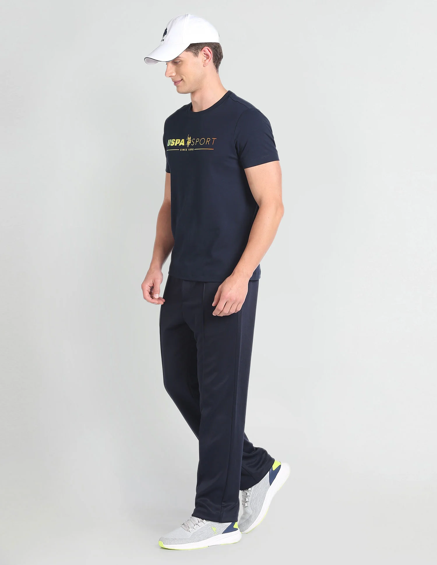 Slim Fit Brand Print T-Shirt - Image 3
