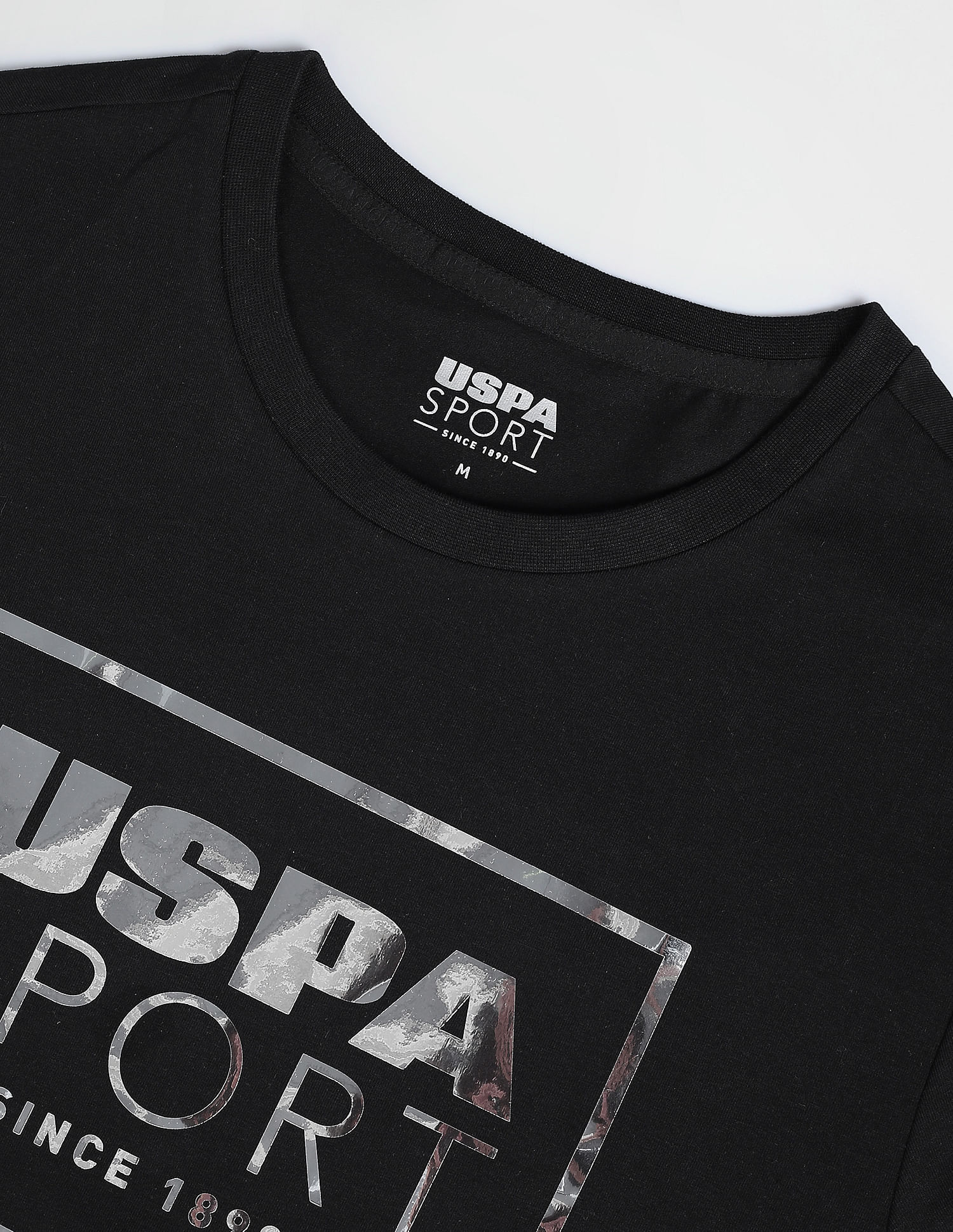 Slim Fit Brand Print T-Shirt - Image 2