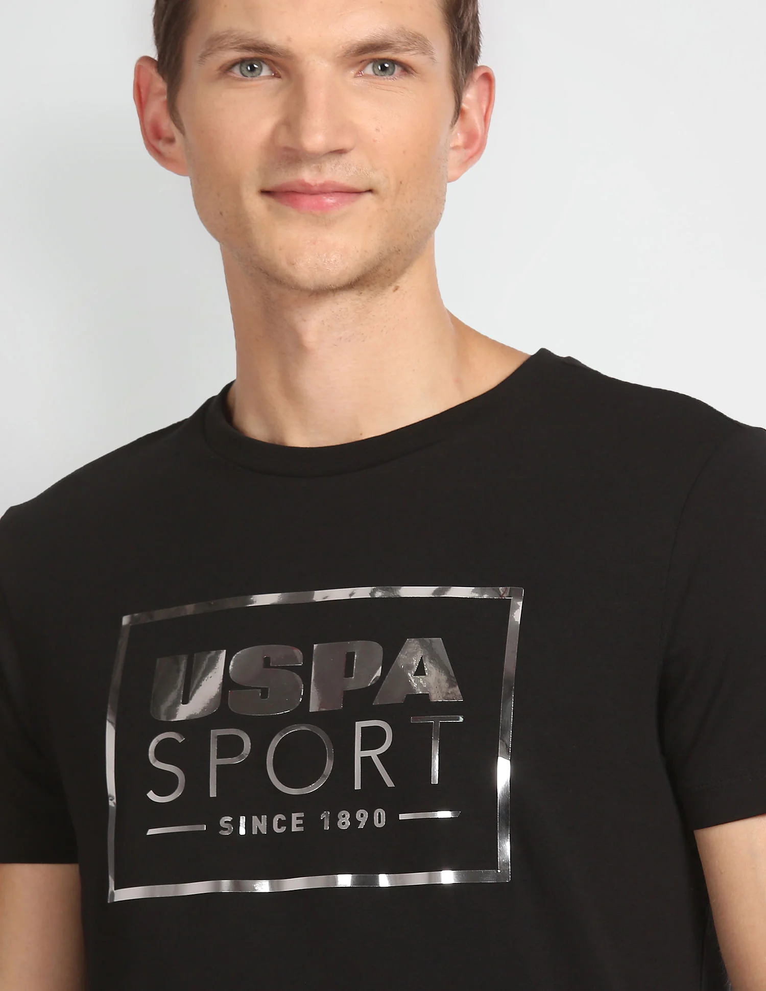Slim Fit Brand Print T-Shirt - Image 6