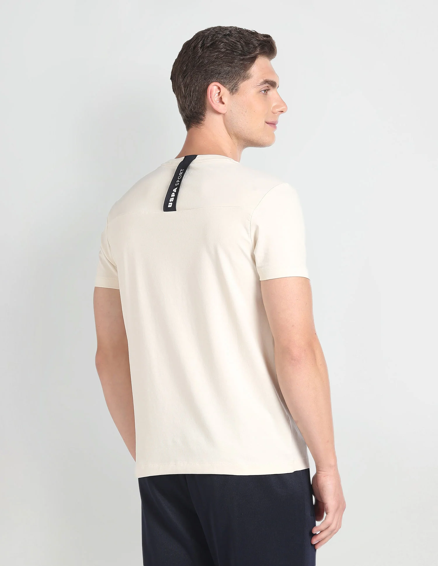 Slim Fit Brand Print T-Shirt - Image 5