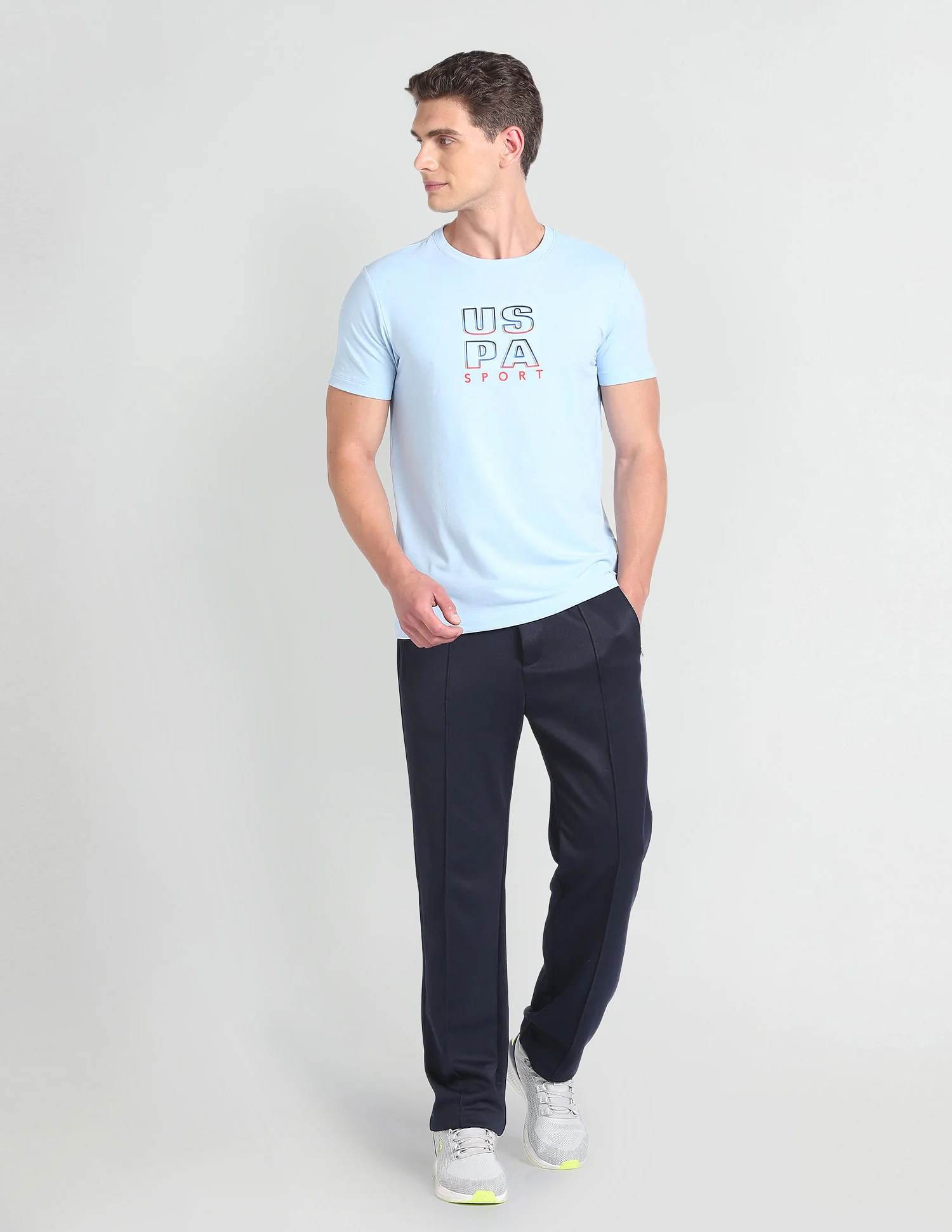Slim Fit Brand Print T-Shirt - Image 3