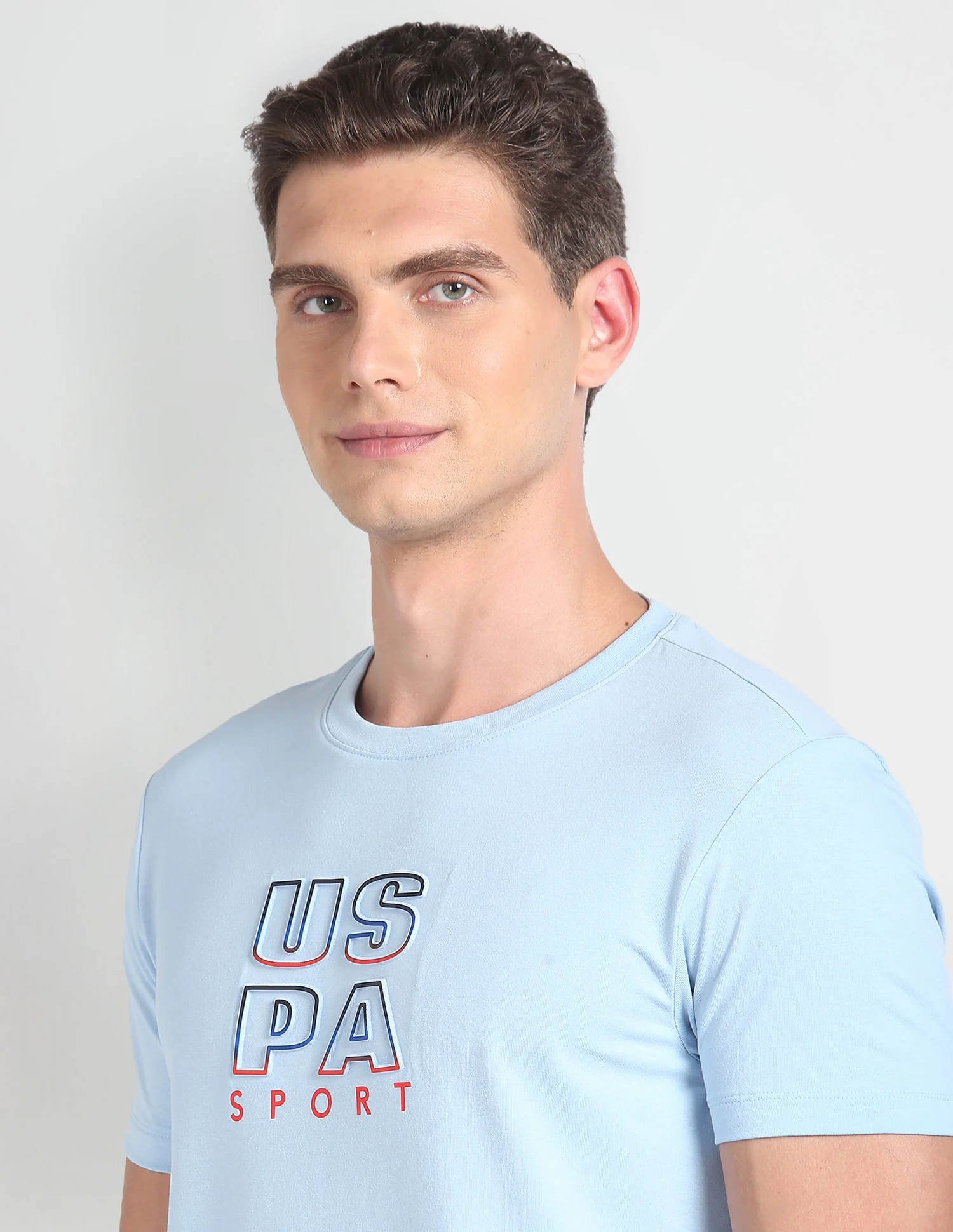 Slim Fit Brand Print T-Shirt - Image 7