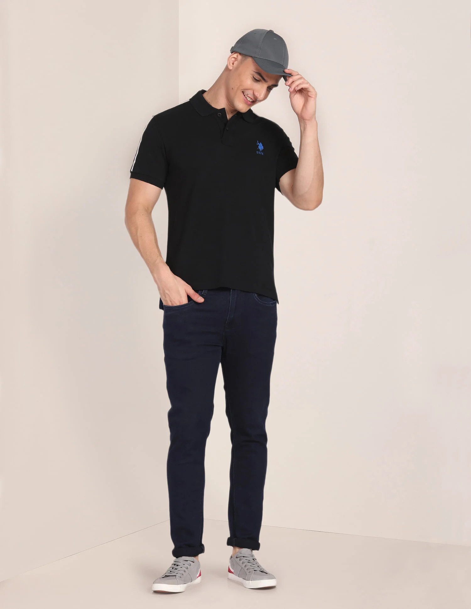 Slim Fit Cotton Polo Shirt - Image 3