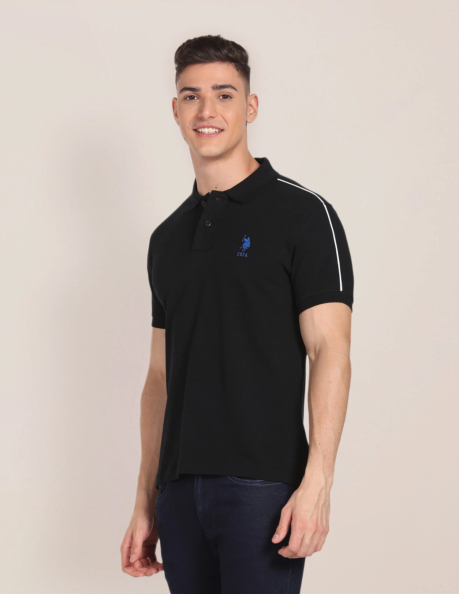 Slim Fit Cotton Polo Shirt - Image 4