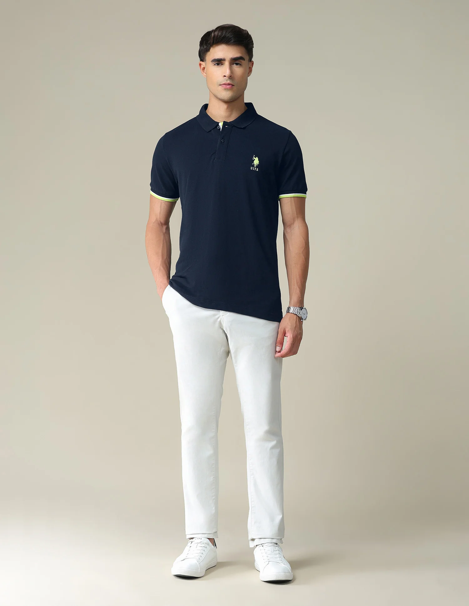 Slim Fit Polo Shirt - Image 3