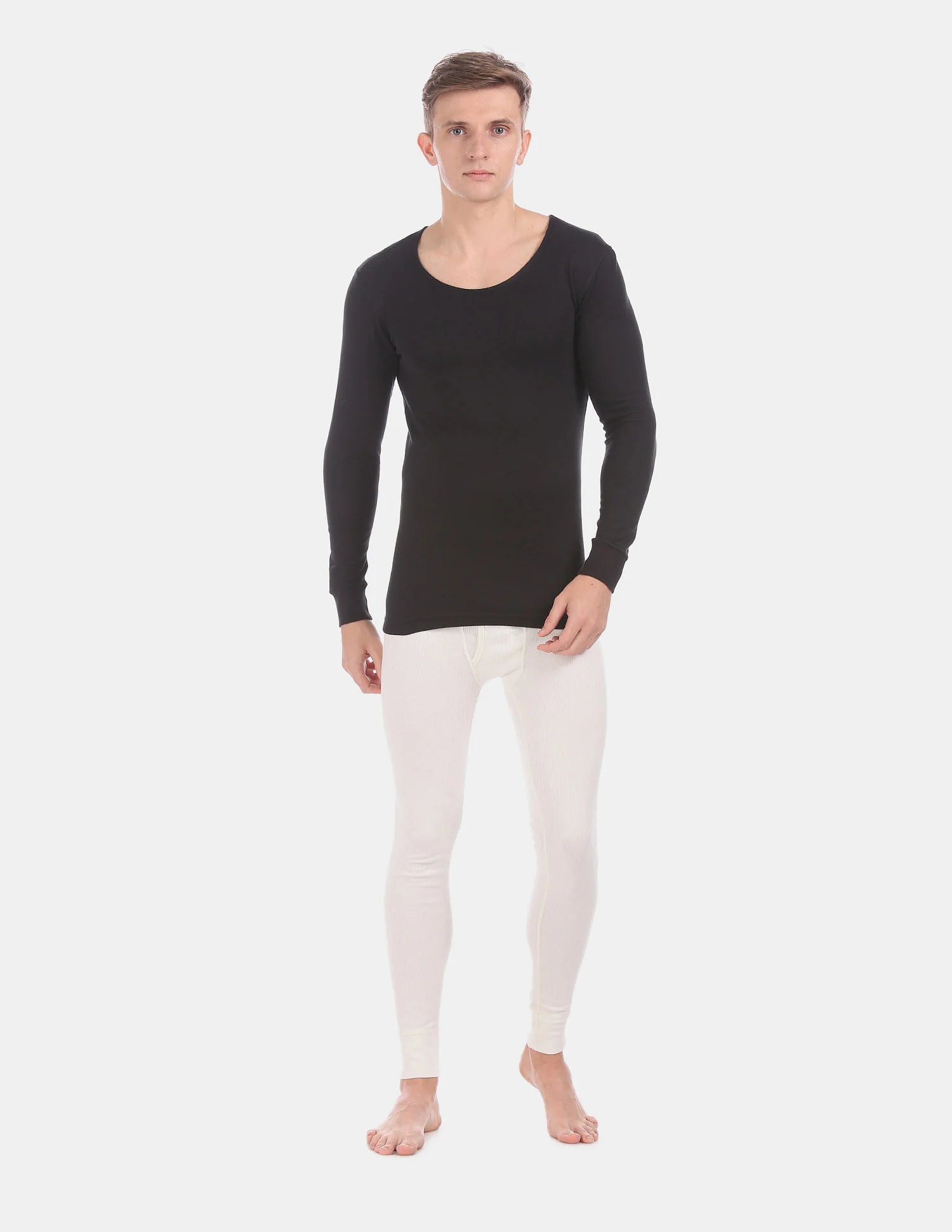 Slim Fit Solid I652 Thermal T-Shirt - Pack Of 1 - Image 2
