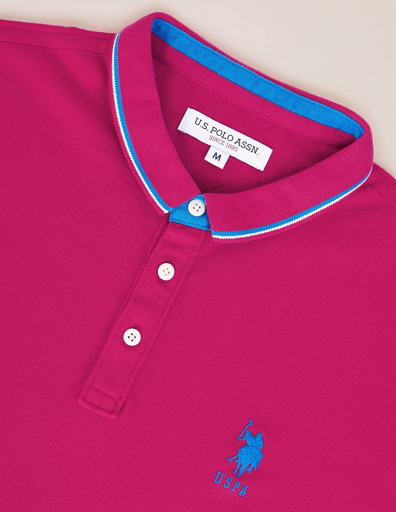 Slim Fit Solid Polo Shirt - Image 2