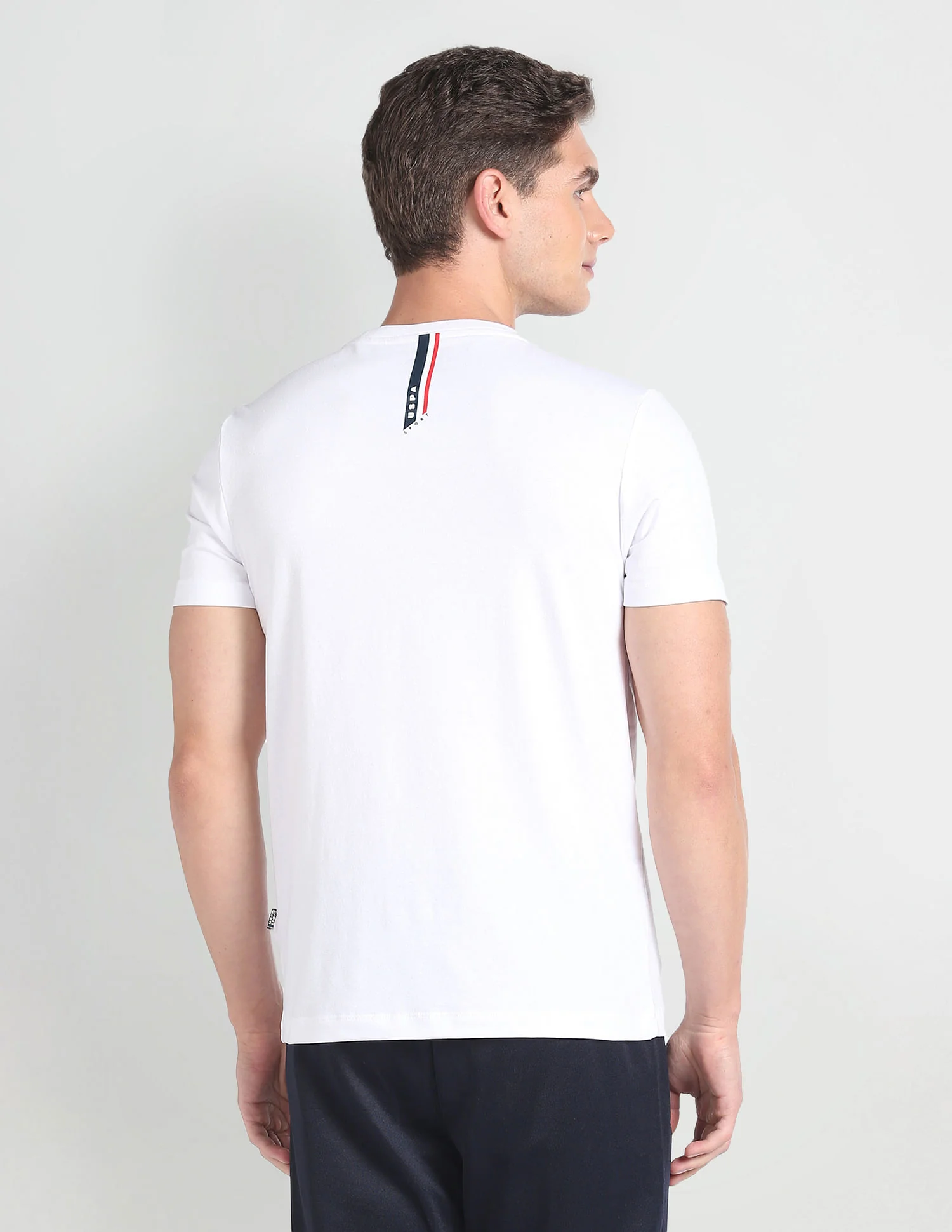 Slim Fit Solid T-Shirt - Image 5