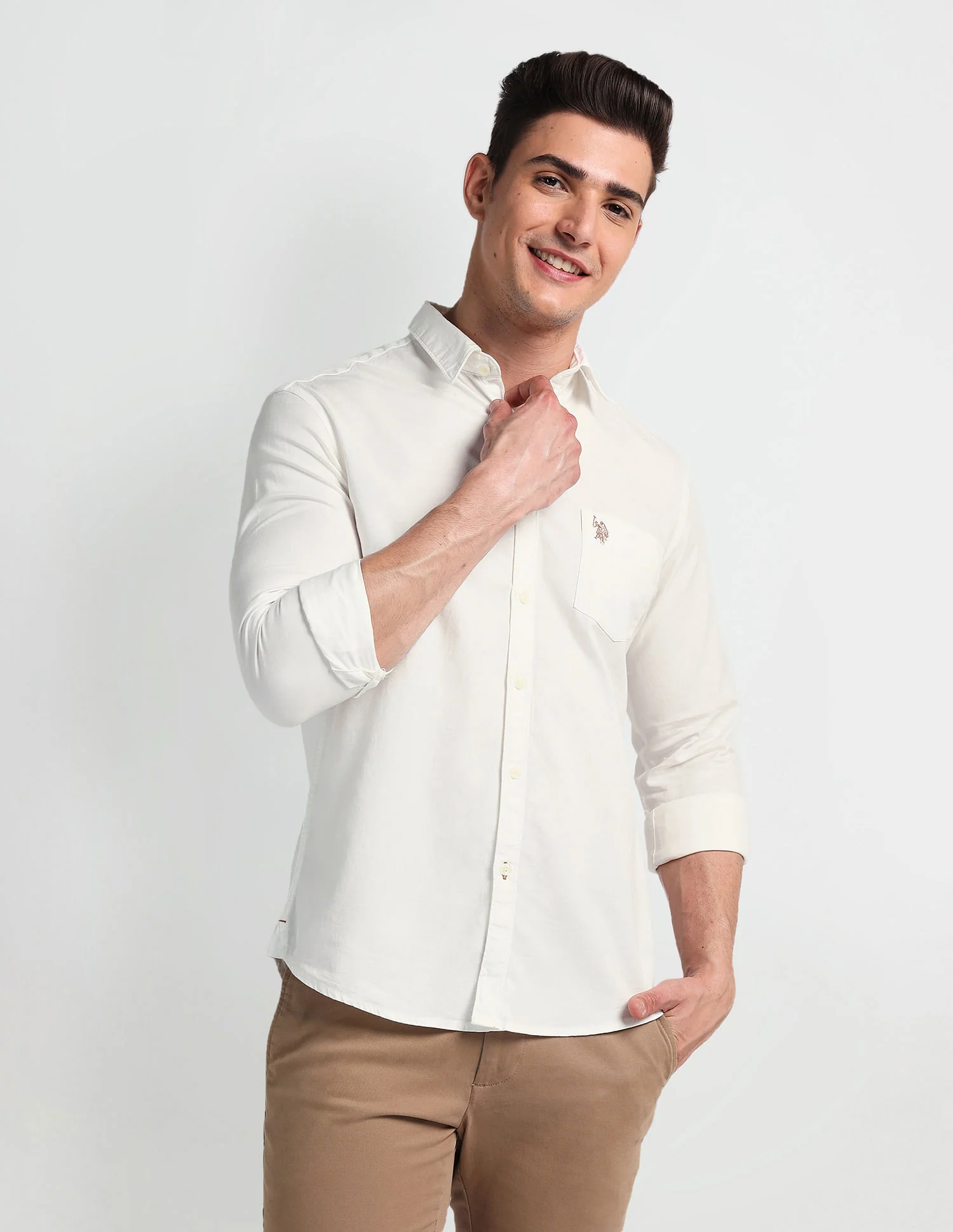 Slim Fit Twill Shirt