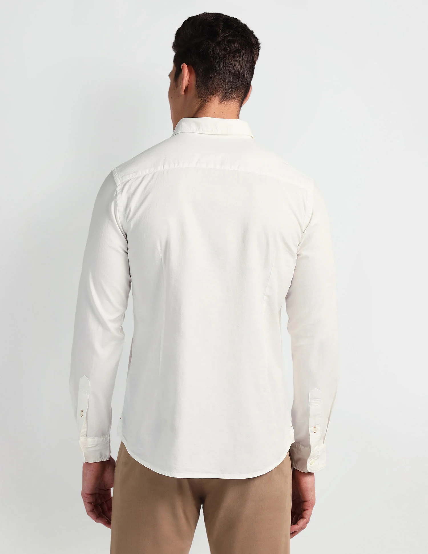Slim Fit Twill Shirt - Image 5