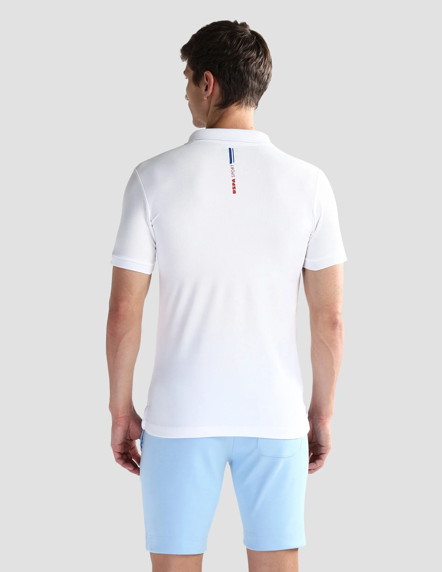 Slim Zipper Polo Shirt - Image 5