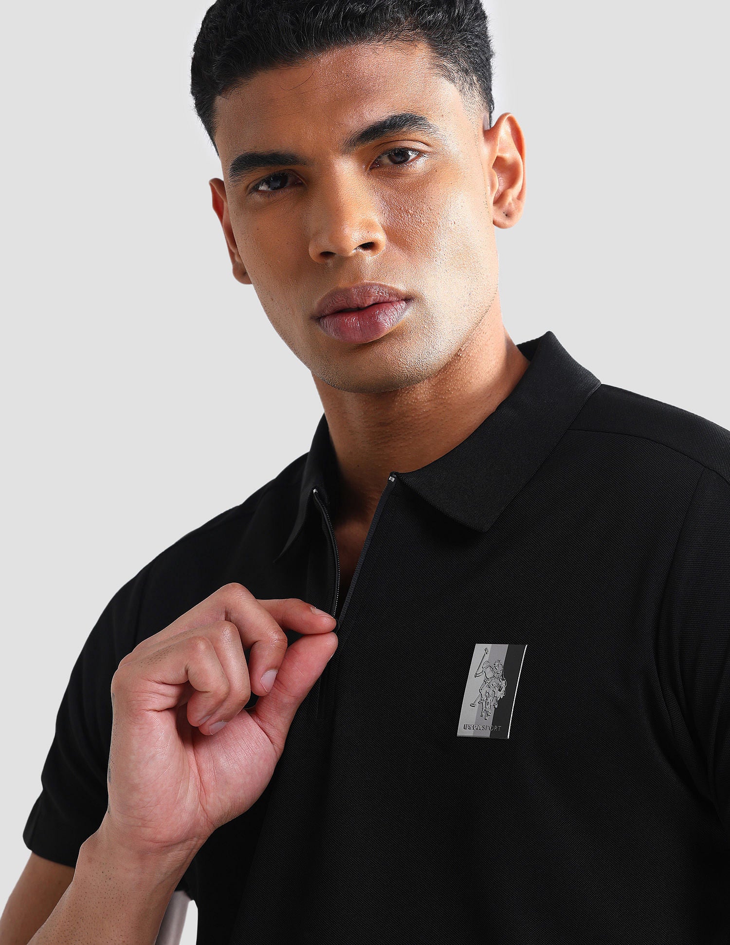 Small Logo Slim Fit Polo Shirt - Image 7