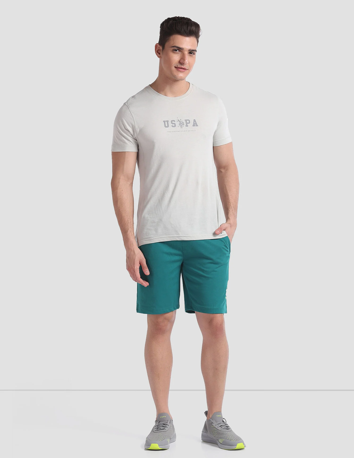 Solid Active AS001 Lounge Shorts - Pack Of 1 - Image 3