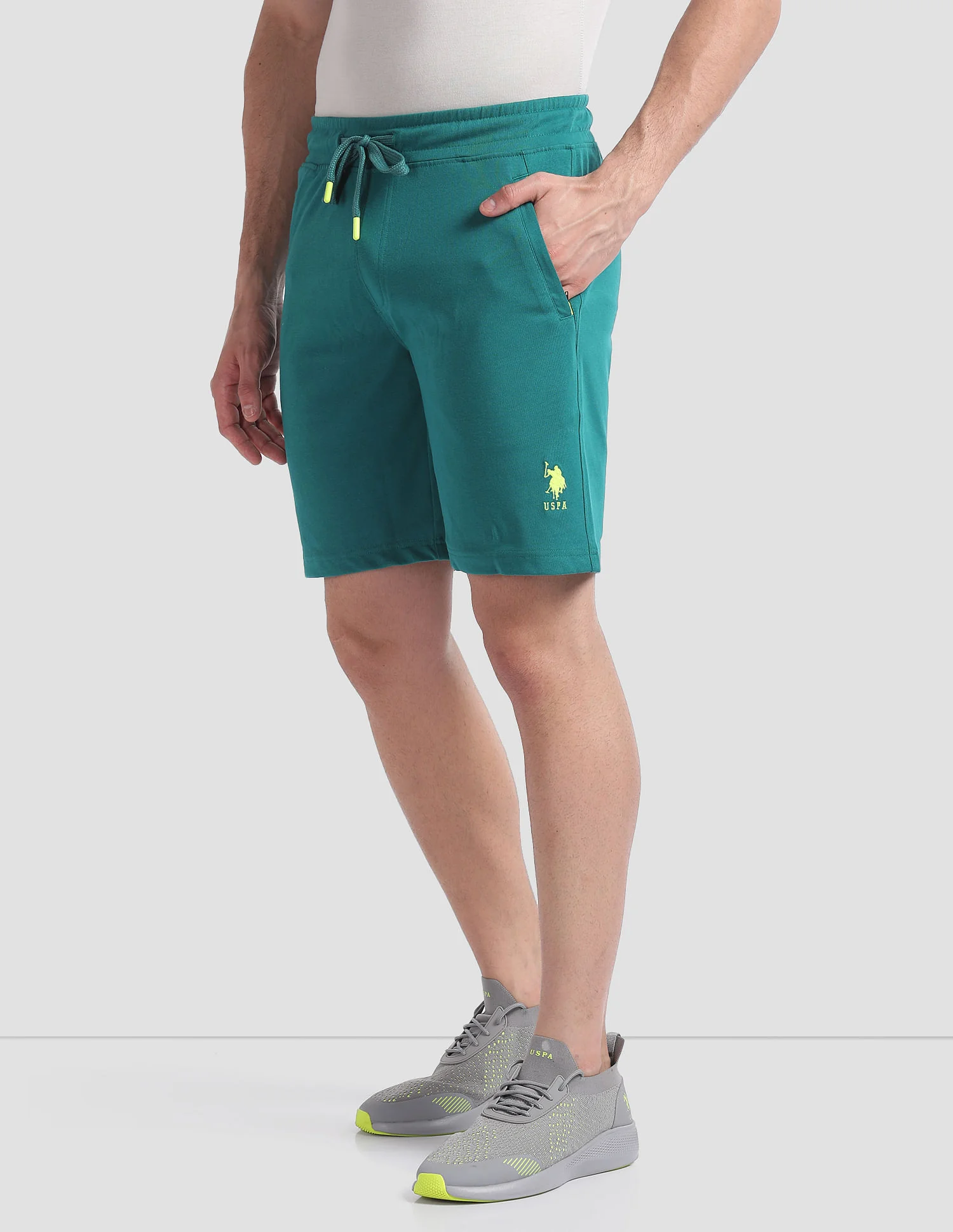 Solid Active AS001 Lounge Shorts - Pack Of 1 - Image 4