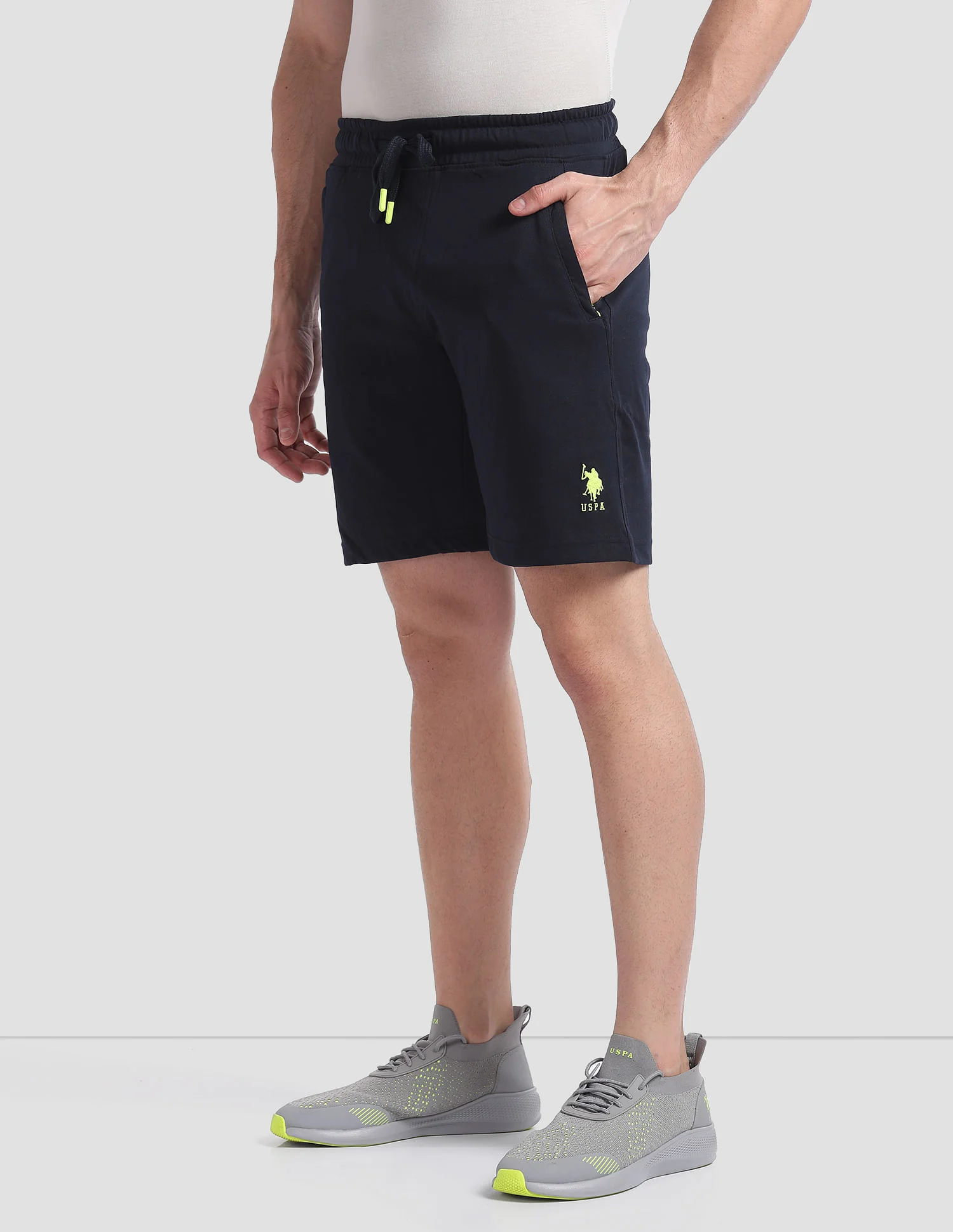 Solid Active AS001 Lounge Shorts - Pack Of 1 - Image 4