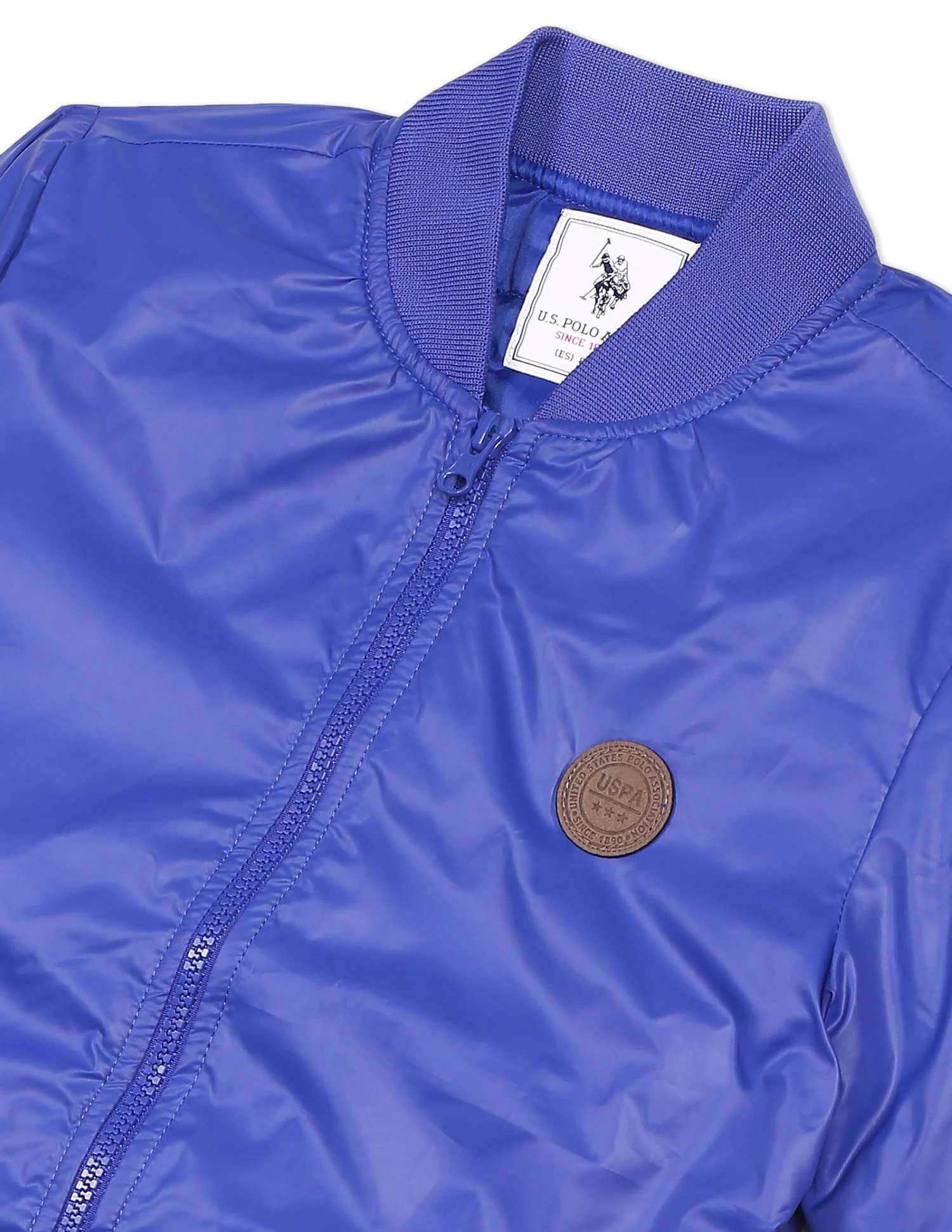 Solid Bomber Jacket - Image 3