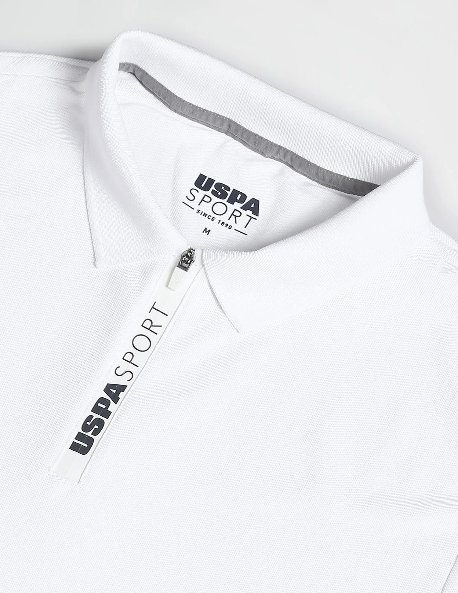 Solid Brand Tape Polo Shirt - Image 2