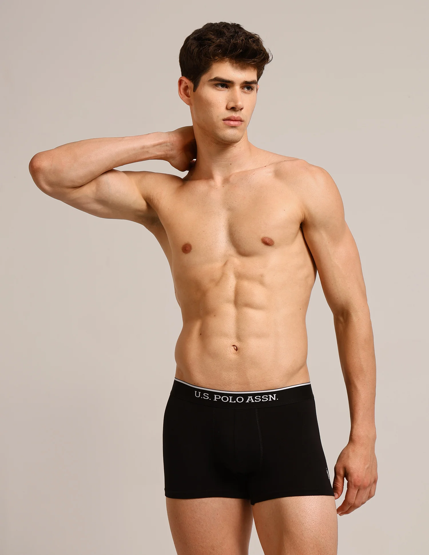 Solid Mid Rise ET004-P5 Trunks - Pack Of 5 - Image 7