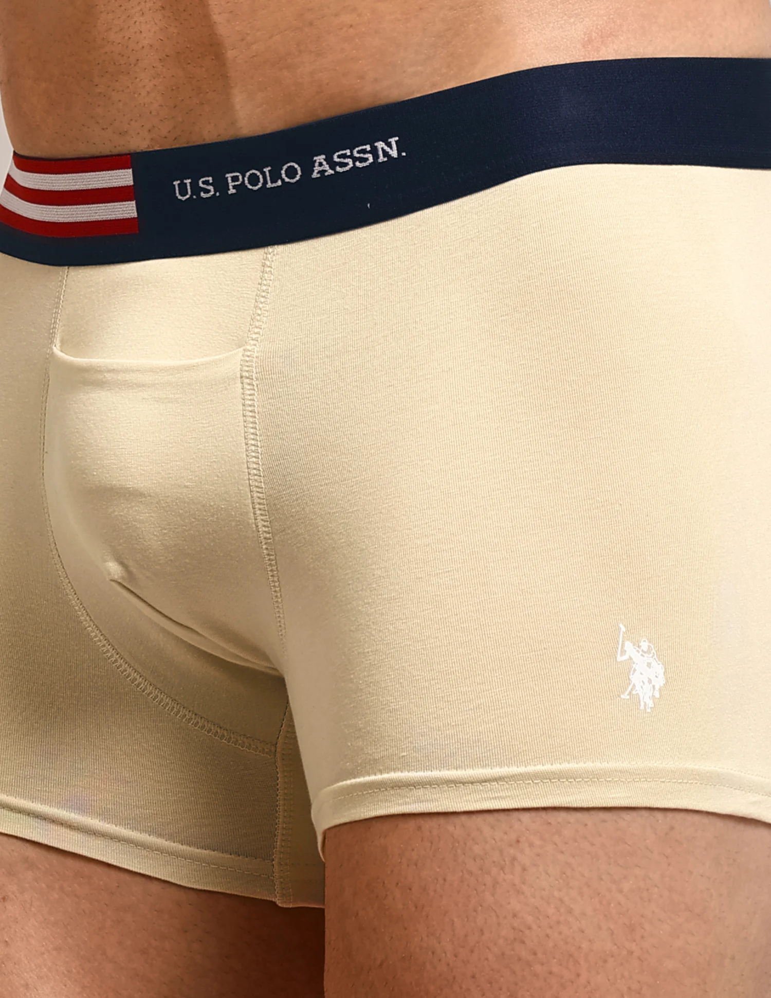 Elastic Waistband Solid OET06-P5 Trunks - Pack Of 5 - Image 12