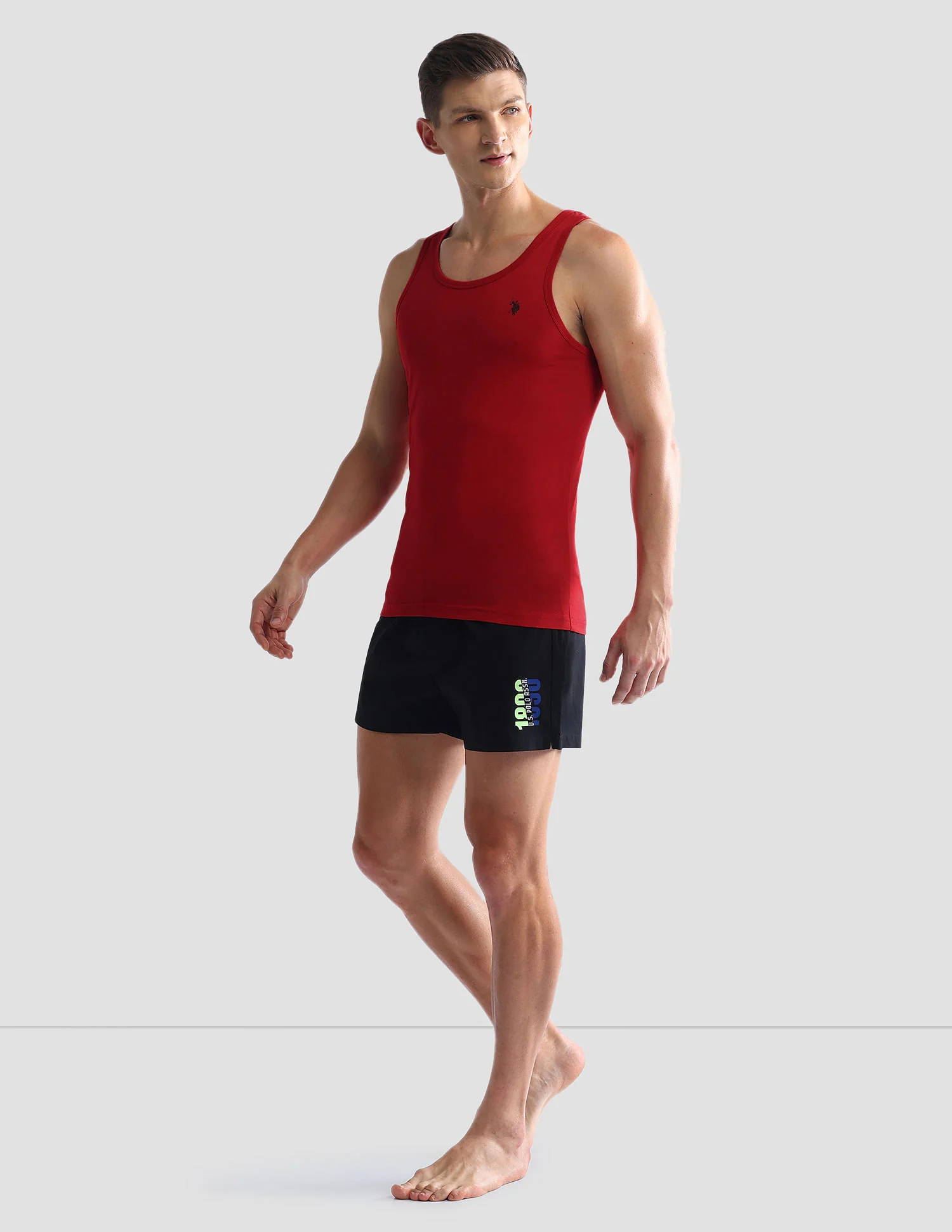 Solid Cotton OEV03 Vest - Pack Of 2 - Image 3