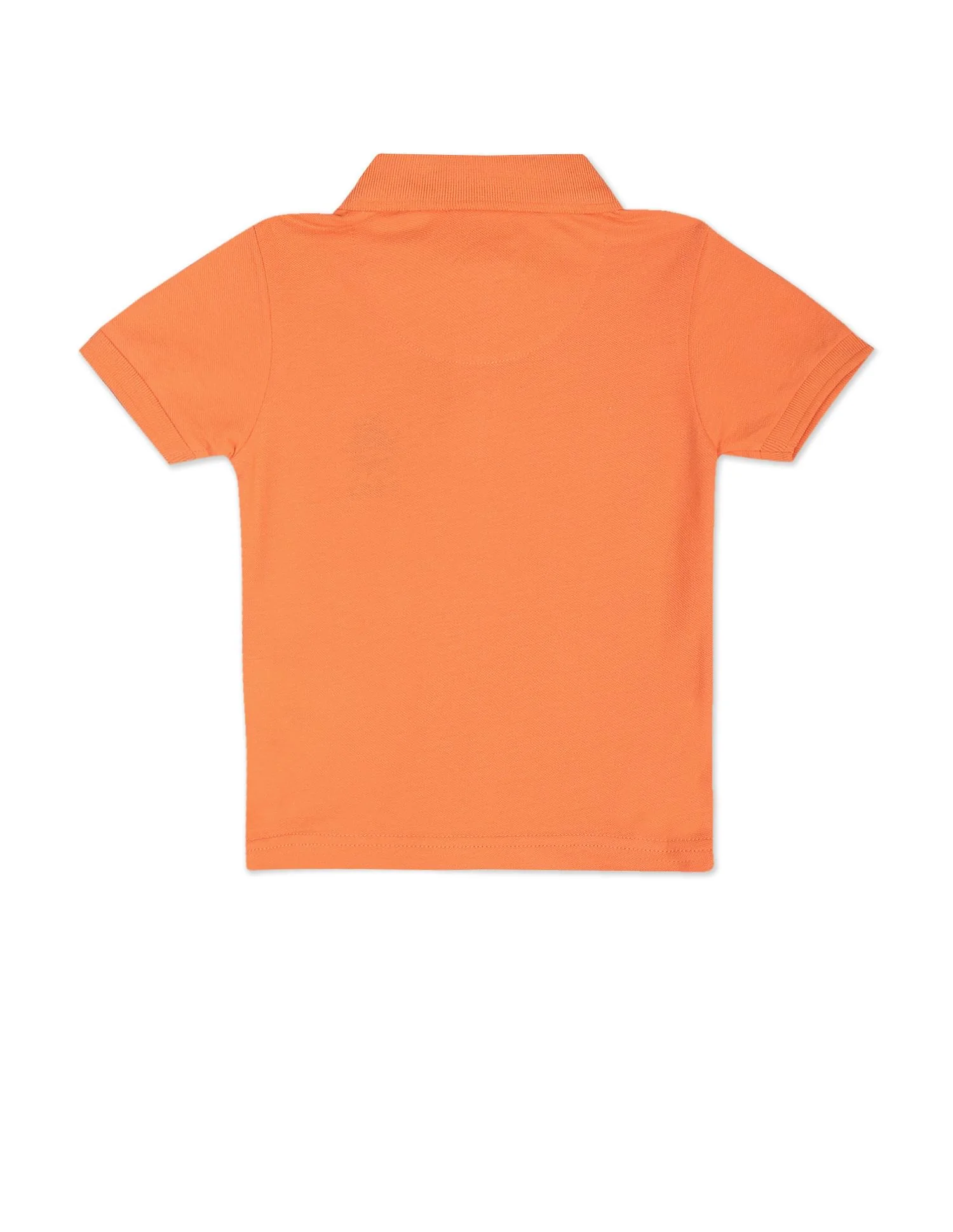 Solid Cotton Pique Polo Shirt - Image 2