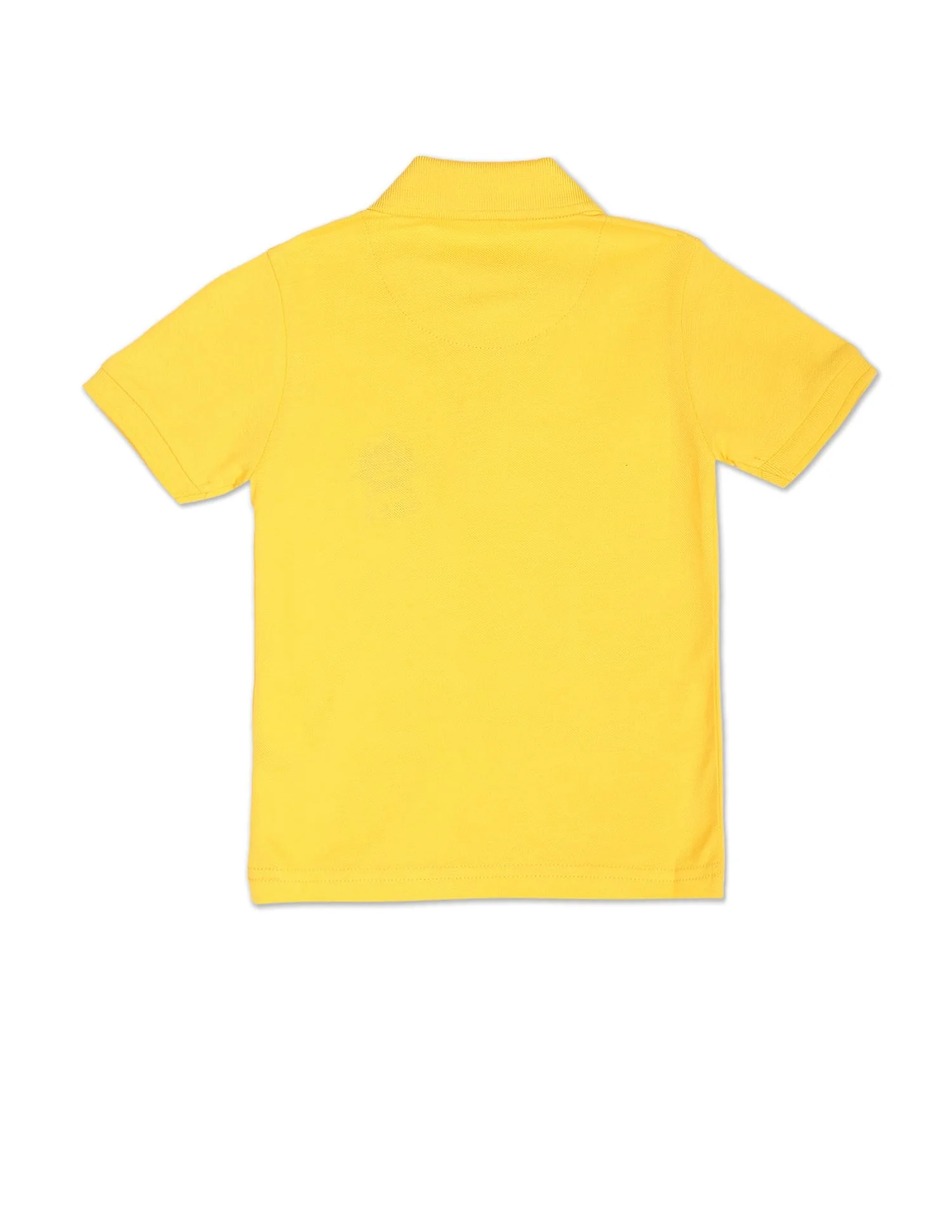 Solid Cotton Pique Polo Shirt - Image 2