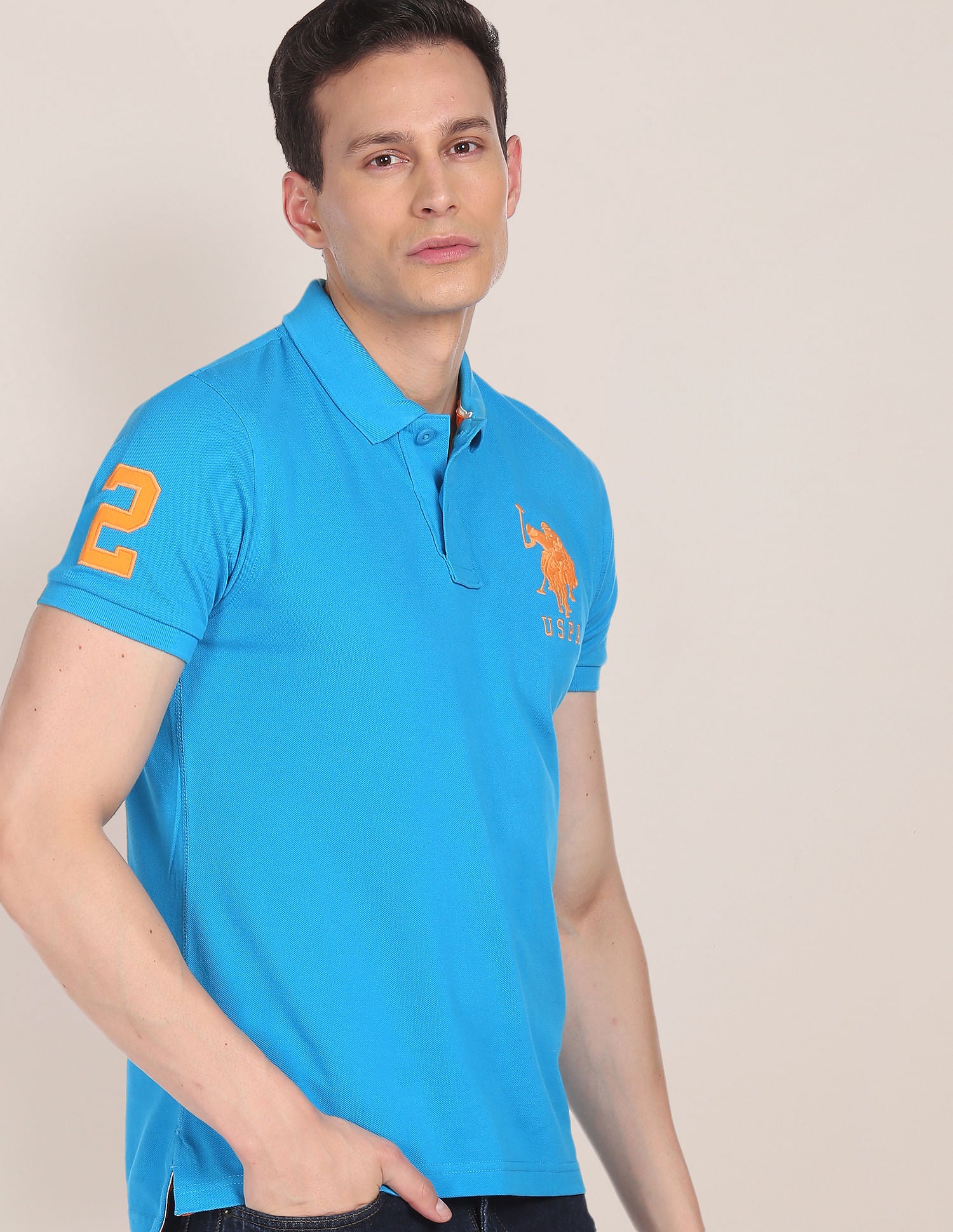 Compact Cotton Logo Polo Shirt - Image 6