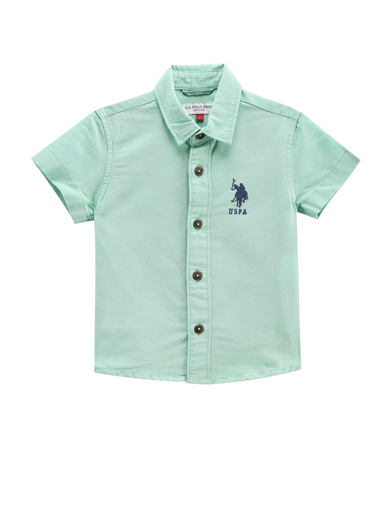 Solid Cotton Shirt