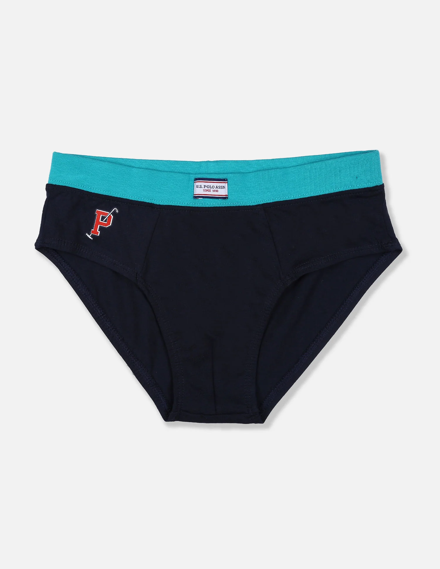 Solid Cotton Spandex IKBA Briefs - Pack Of 3 - Image 2