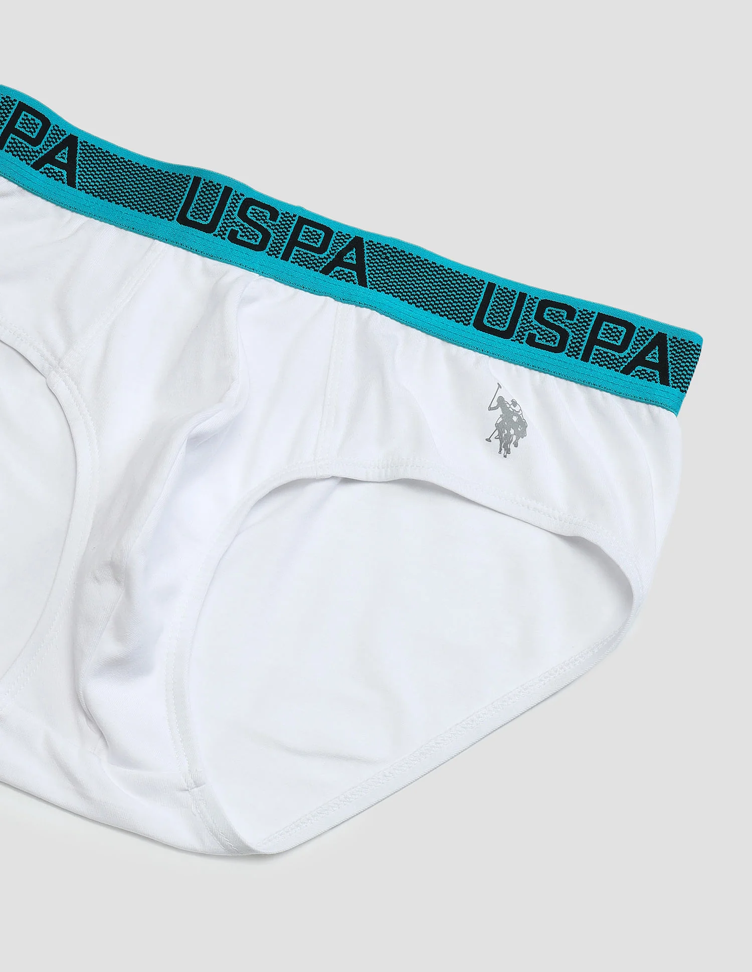 Solid Cotton Spandex OEB04 Briefs - Pack Of 1 - Image 2