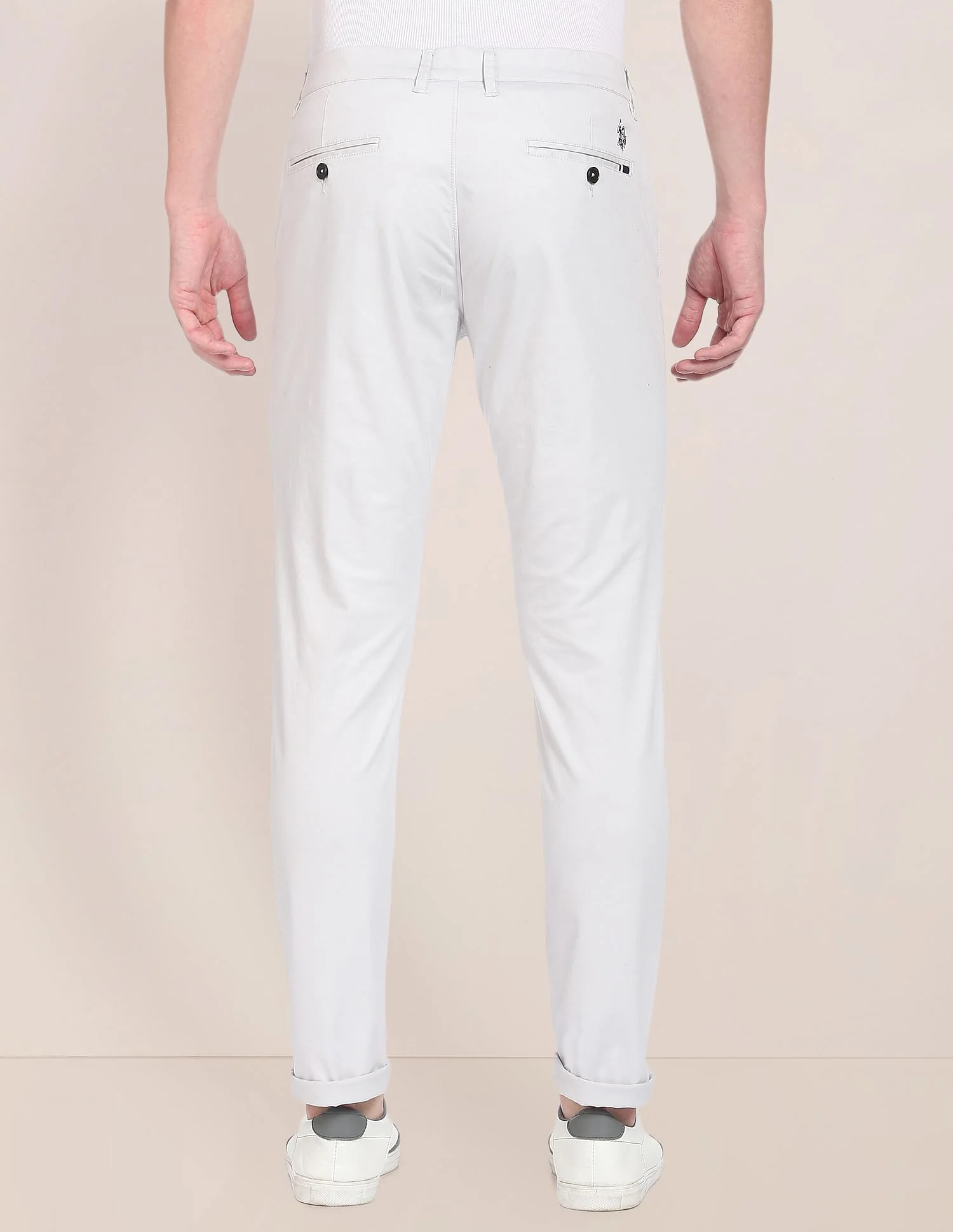 Solid Cotton Stretch Chinos - Image 5