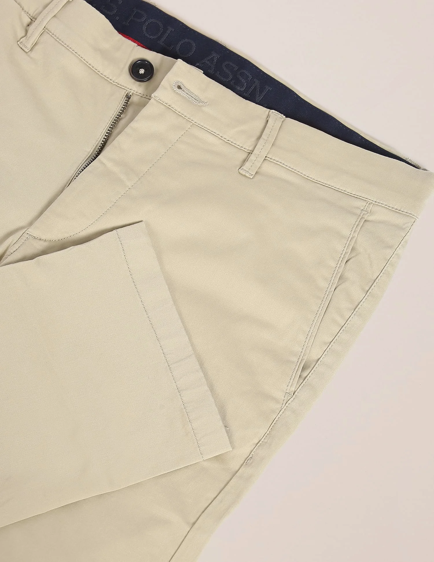 Solid Cotton Stretch Chinos - Image 2