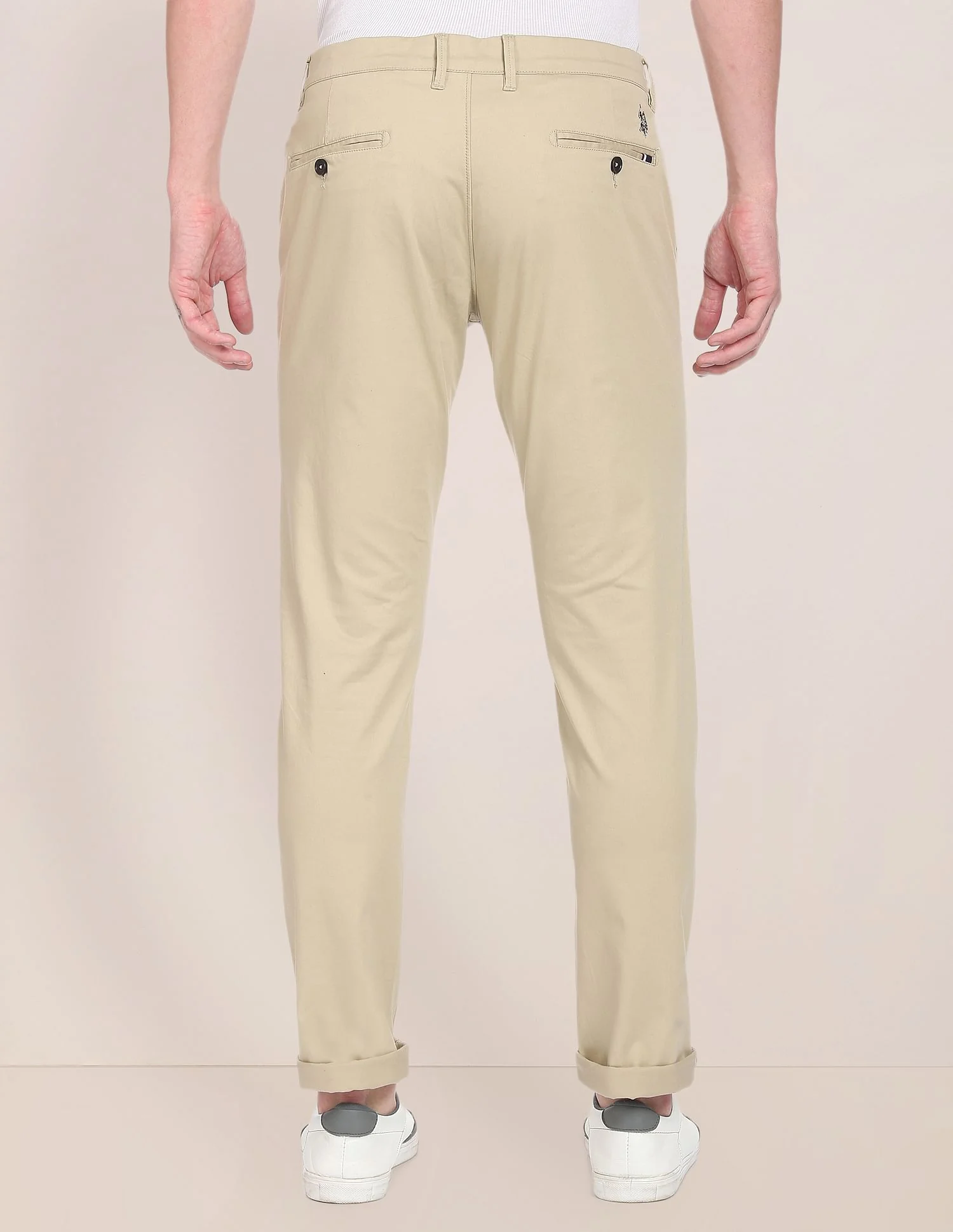 Solid Cotton Stretch Chinos - Image 5